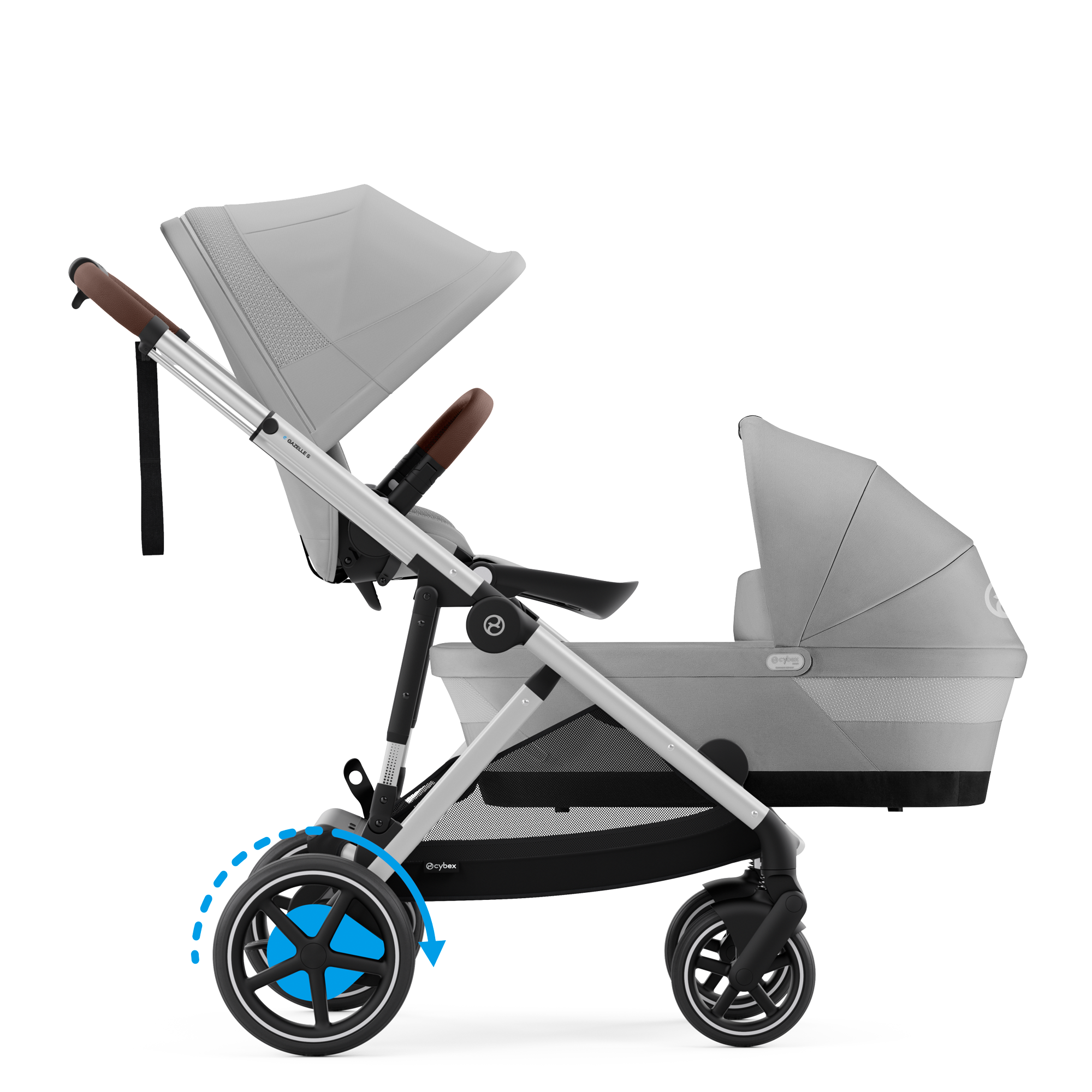 Cybex e-Gazelle S Duo | Stone Grey Cybex e-Gazelle S Duo | Stone Grey