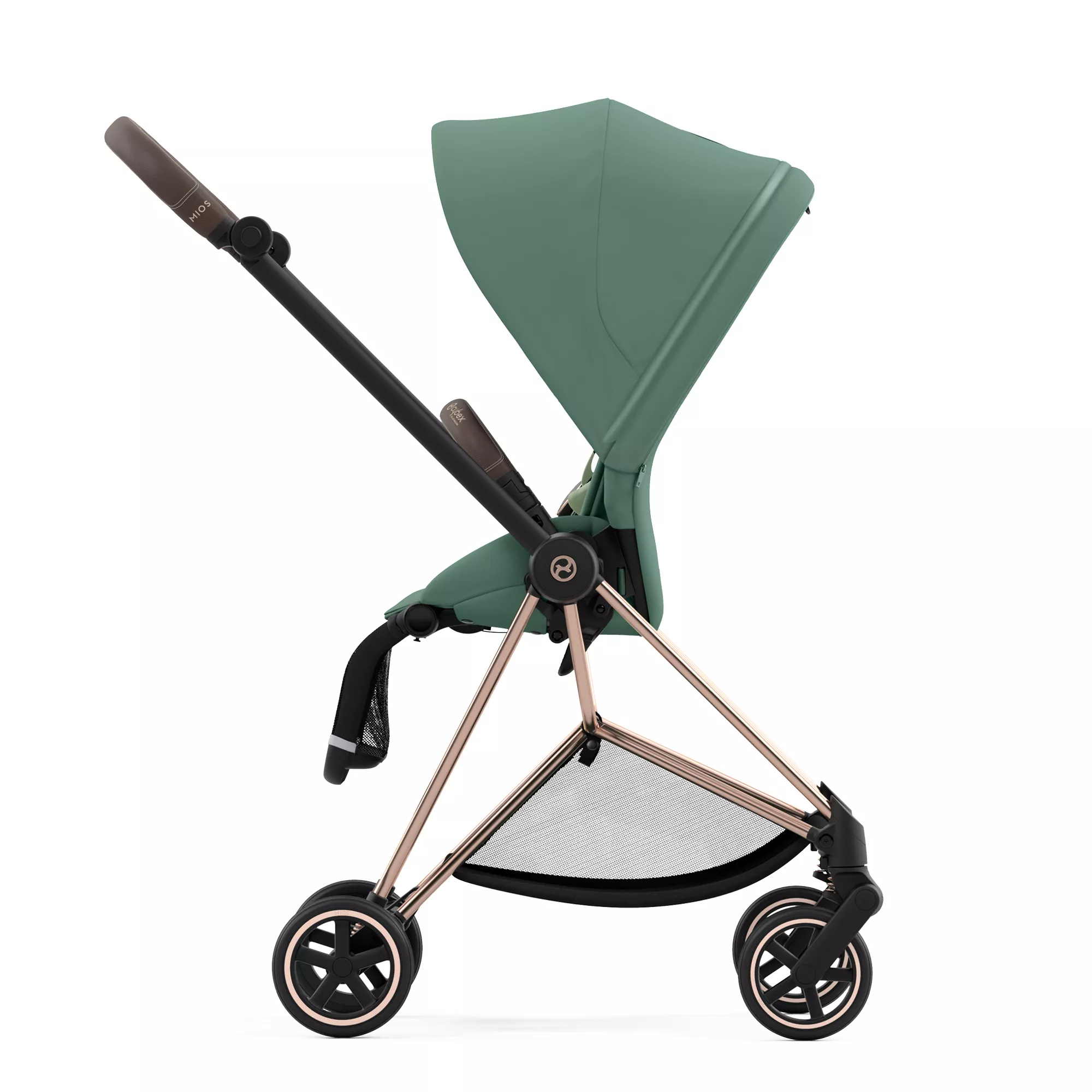 Cybex Mios 3.0 | Leaf Green (Rosegold Frame)