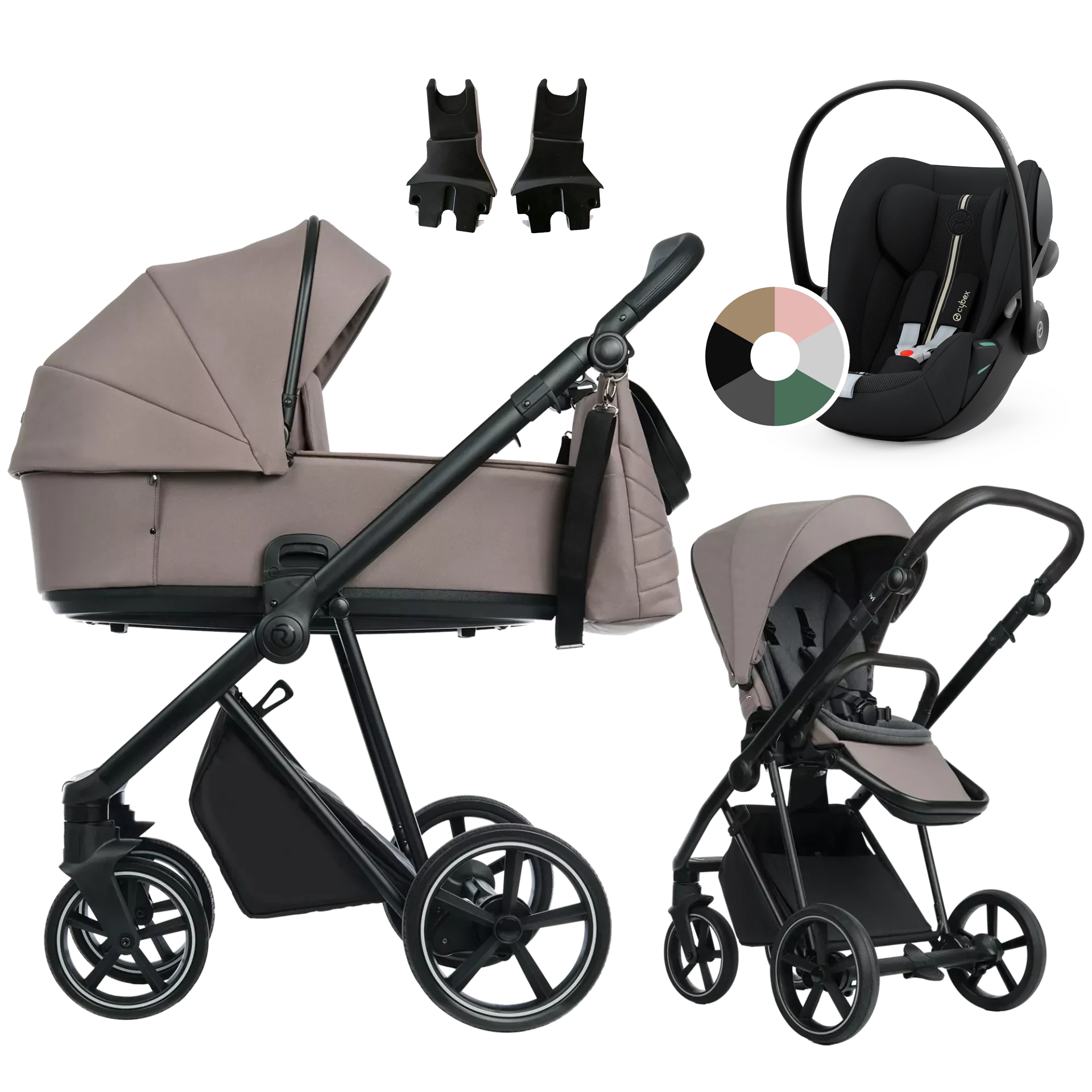 Roan Ivi 2.0 + Cybex Cloud G i-Size +GRATIS - 3w1 | Cocoa