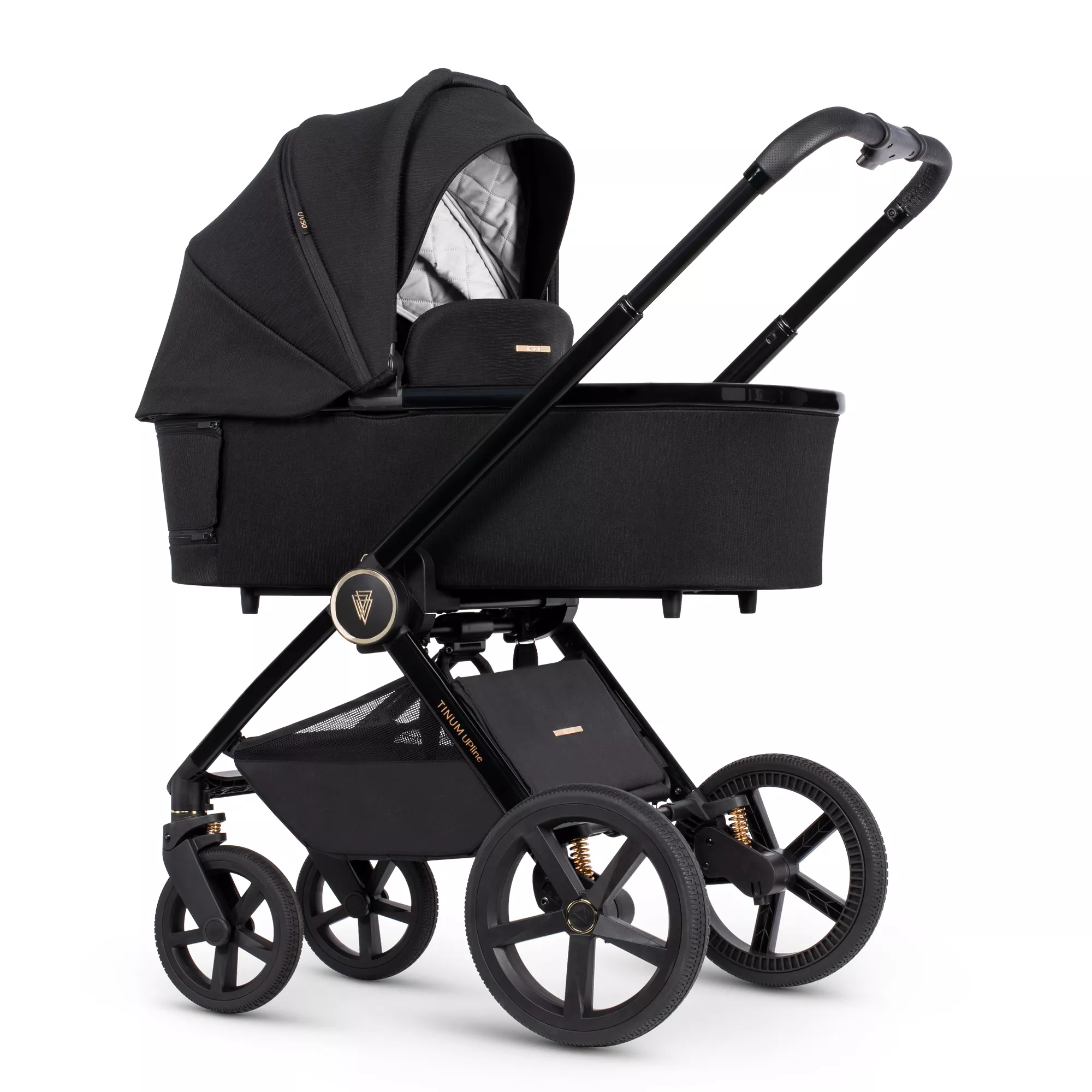Venicci Tinum Upline +AKCESORIA - 2w1 | All Black Venicci Tinum Upline +AKCESORIA - 2w1 | All Black