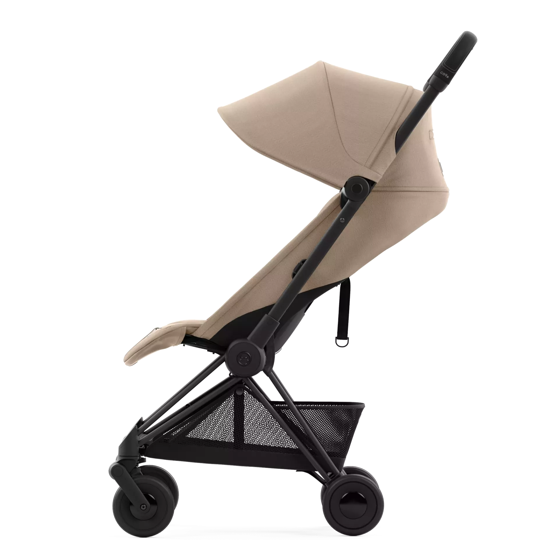 Cybex Coya | Cozy Beige (Matt Black Frame)