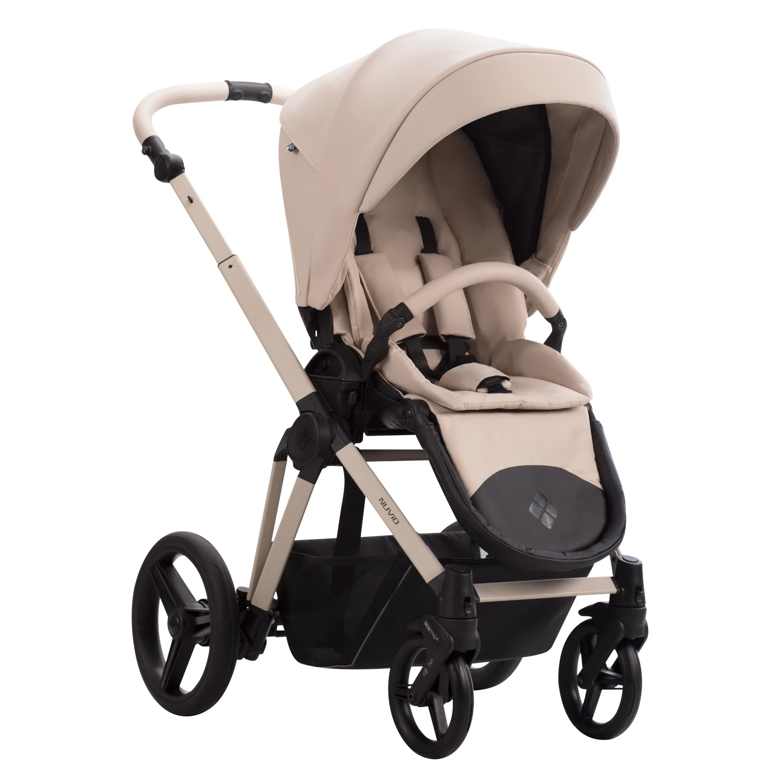 Bebetto Nuvio - wózek 2w1 | Pro 02 Cream