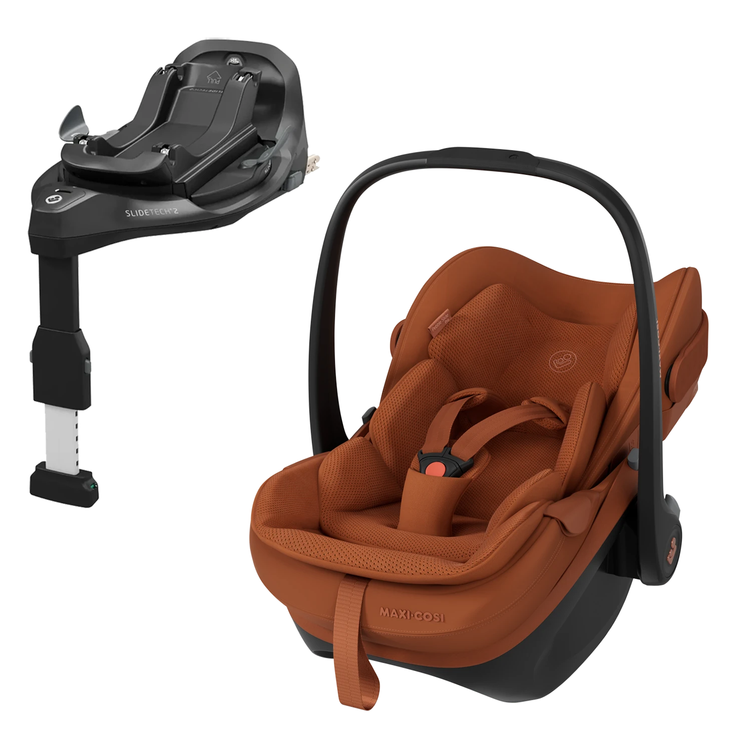 Maxi-Cosi Pebble Slide Pro + baza FamilyFix Slide Pro | Copper Terra
