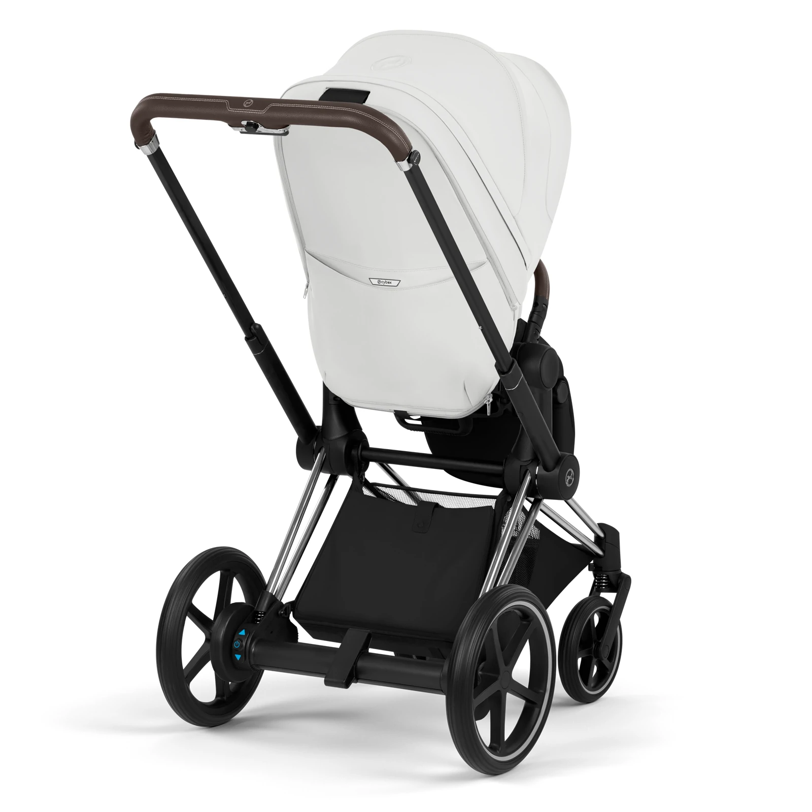 Cybex e-Priam 5.0 - wózek 2w1 | Off White - Chrome (Style)