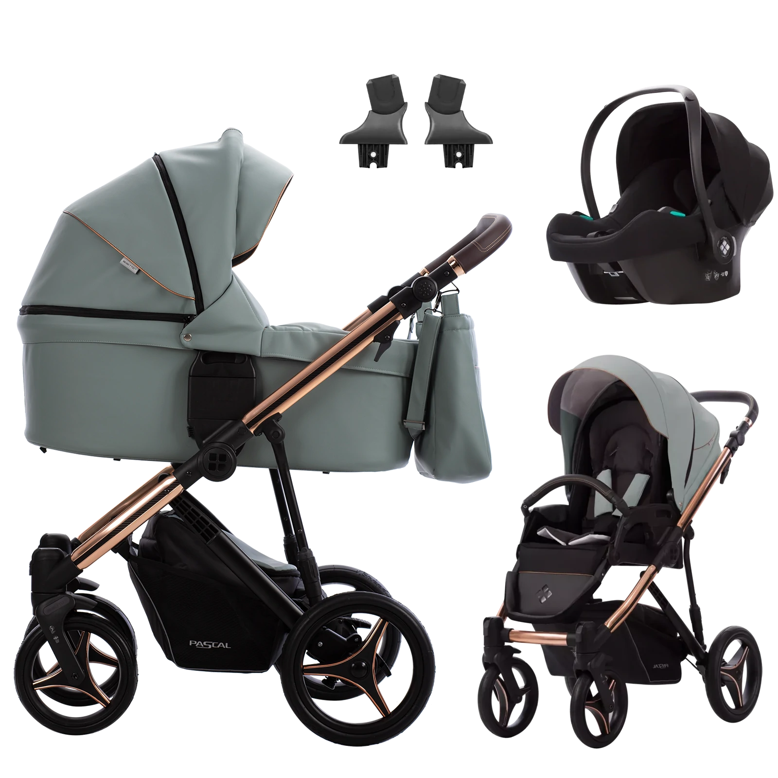 Bebetto Pascal Premium Class + Bebetto Cosmo 2.0 +GRATIS - 3w1 | Stella 08