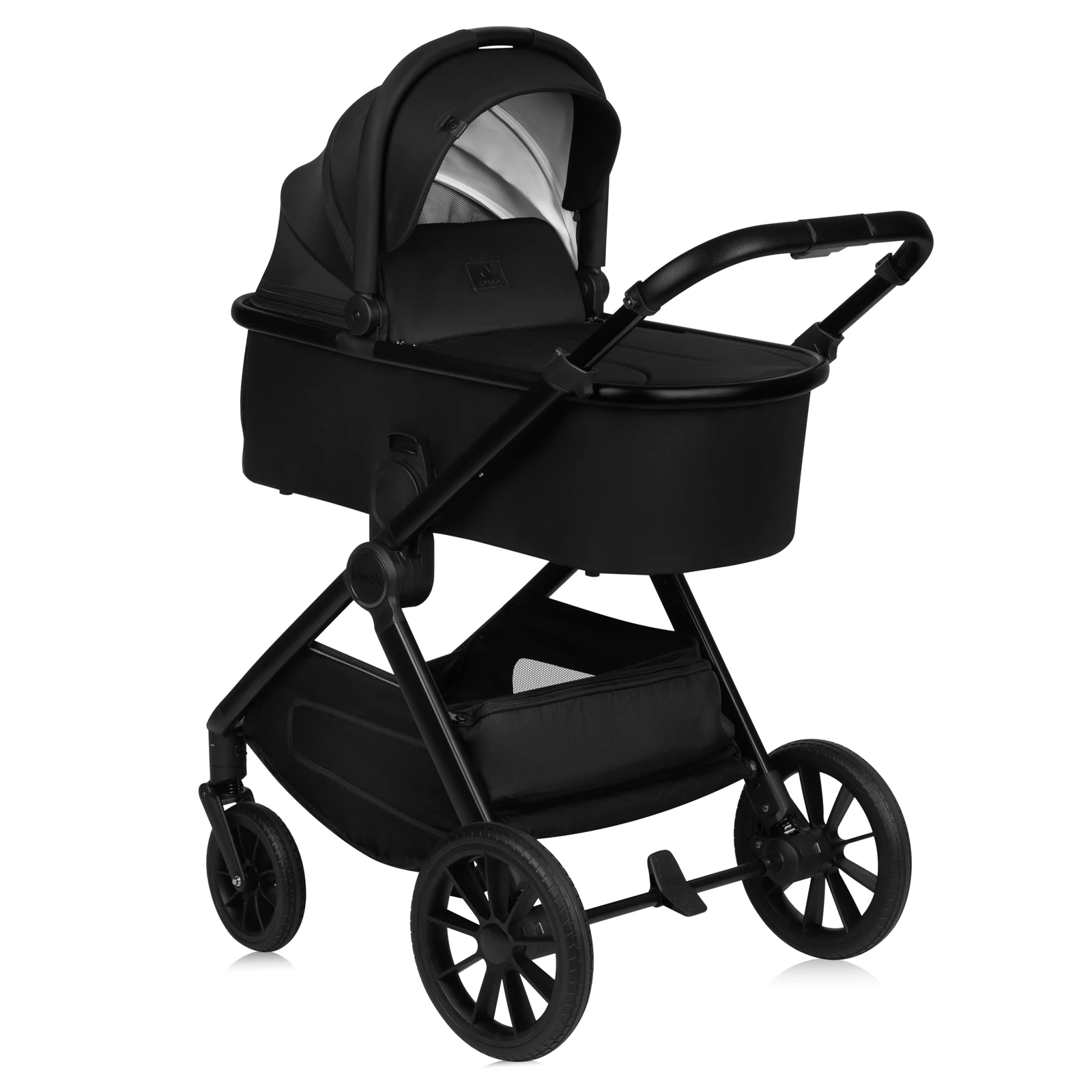 Lionelo Layla - wózek 2w1 | Black Onyx