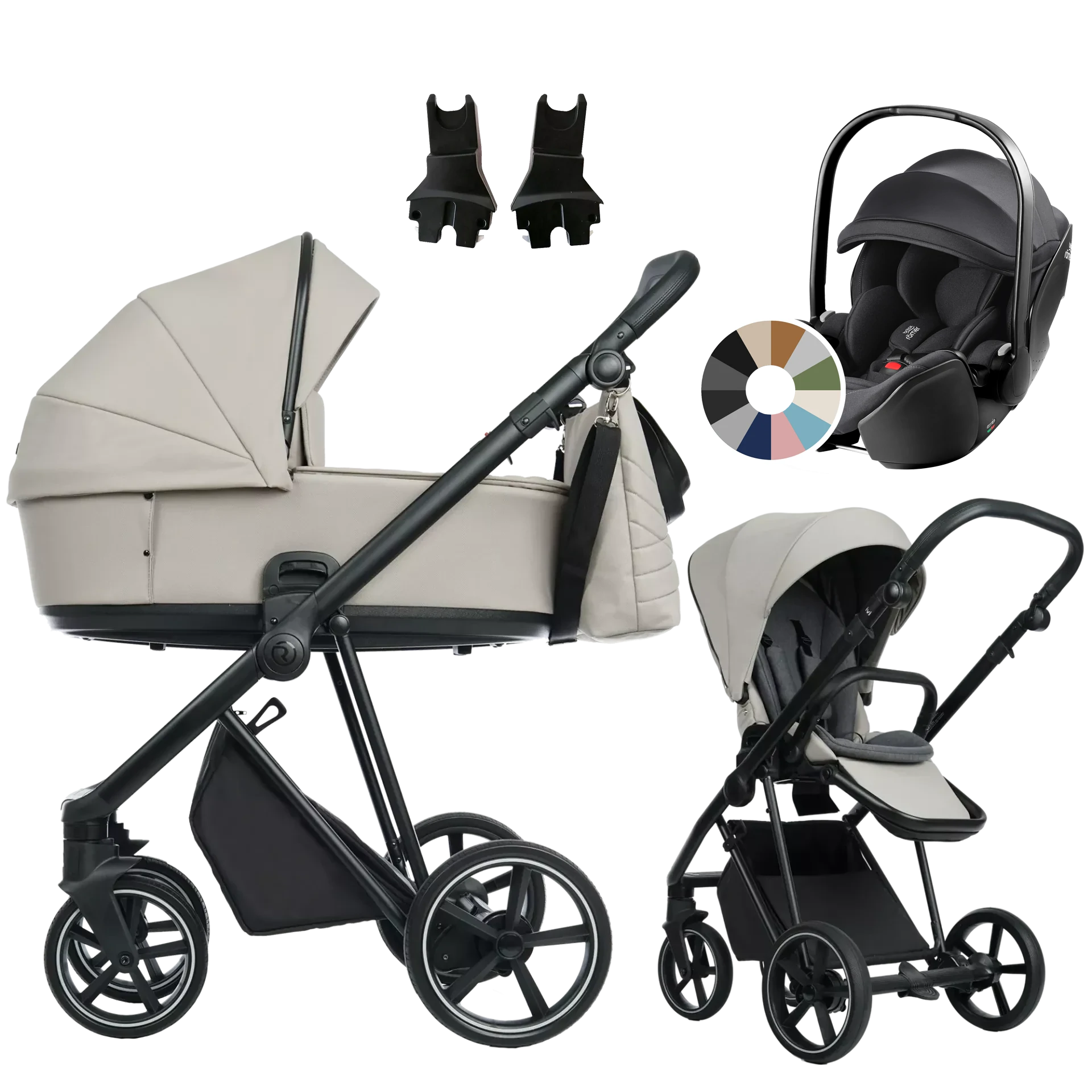 Roan Ivi 2.0 + Britax Römer Baby-Safe Pro +GRATIS - 3w1 | Sesame