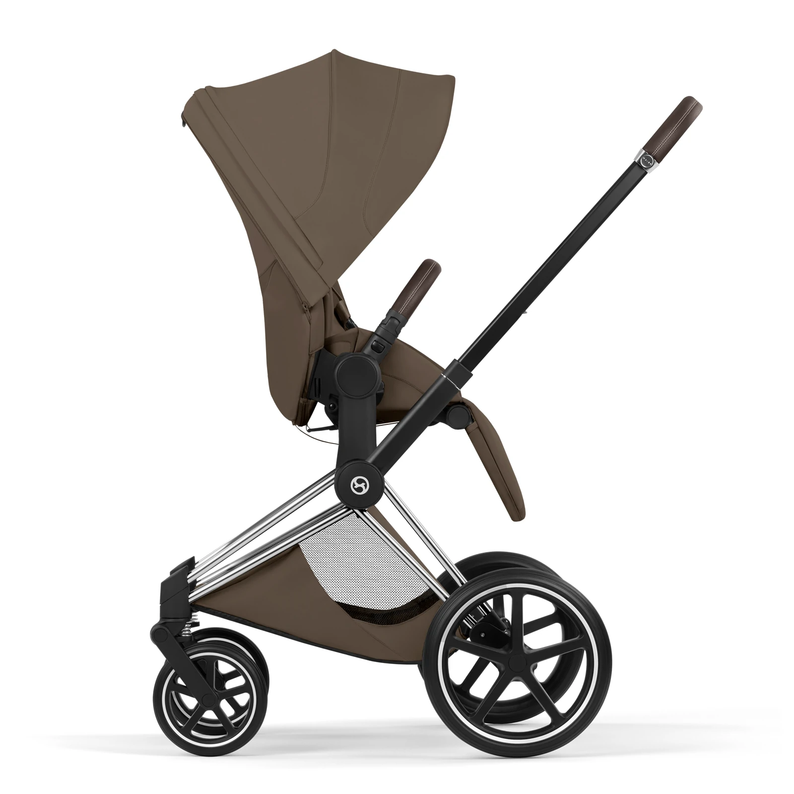 Cybex Priam 5.0 - wózek 4w1 | Coconut Brown - Chrome (Style)