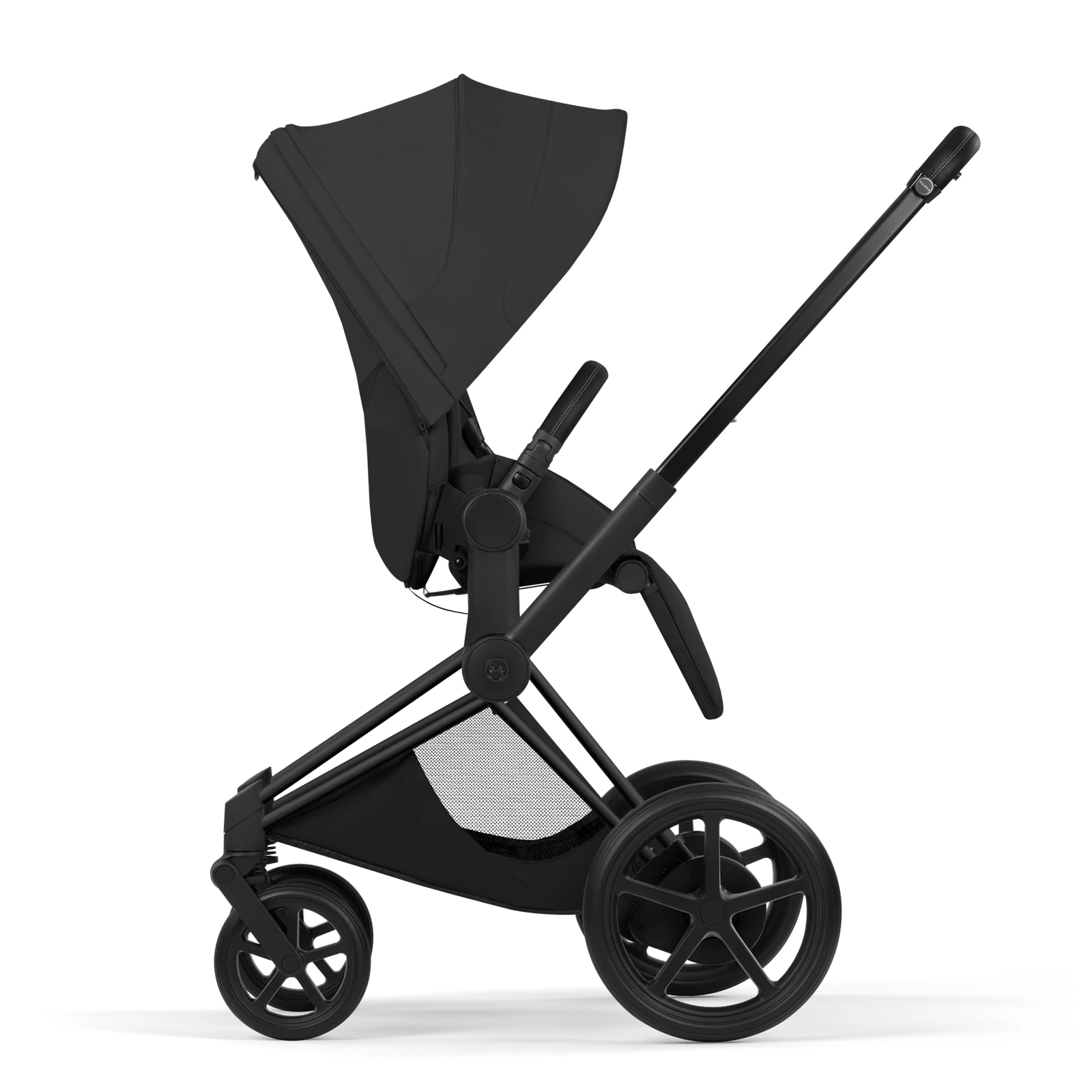 Cybex e-Priam 5.0 - wózek 2w1 | Sepia Black - Matt Black (Style)