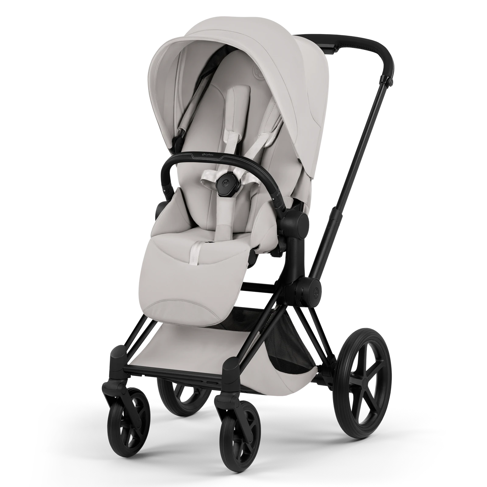 Cybex Priam 5.0 - wózek 4w1 | City Grey - Matt Black (Style)