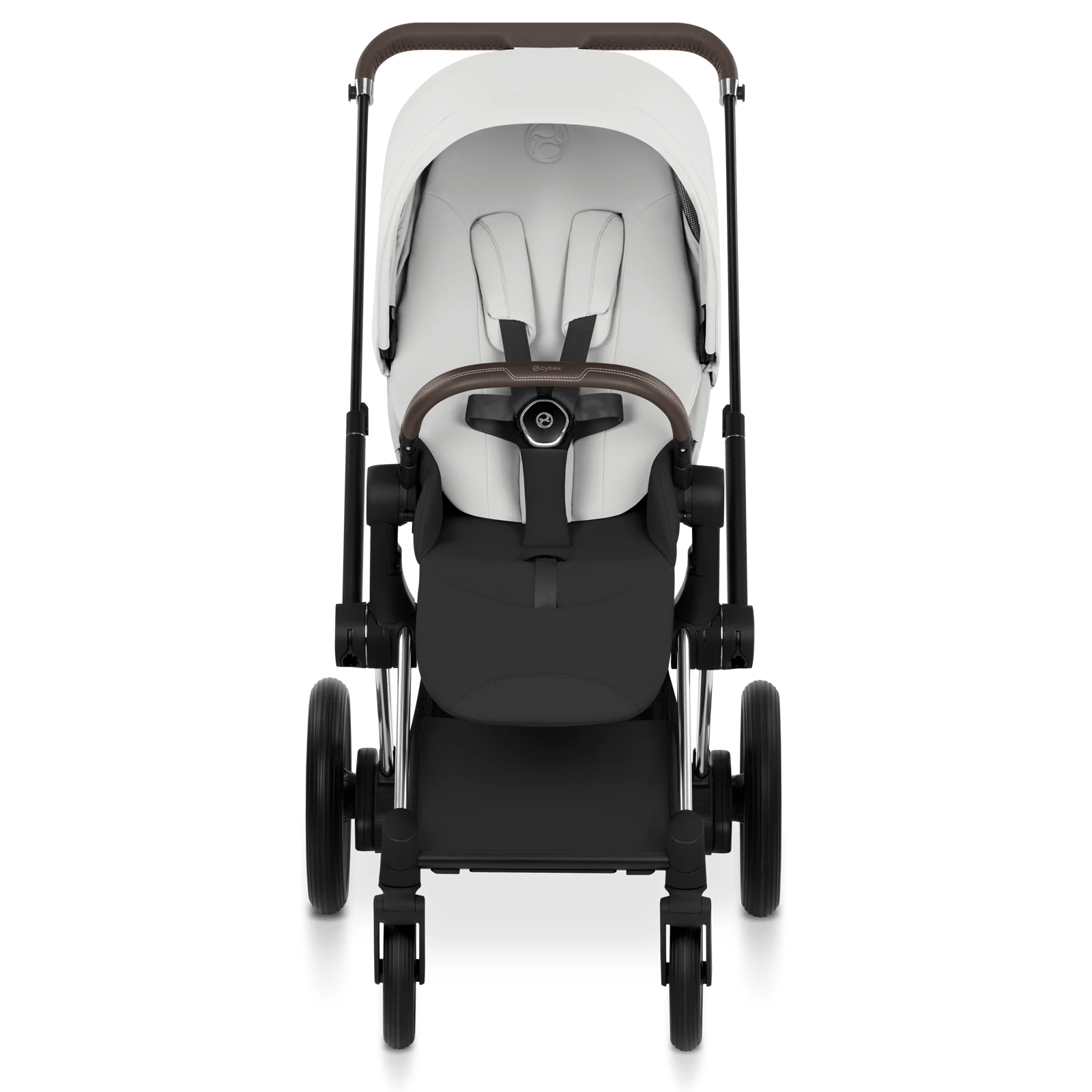 Cybex e-Priam 5.0 - wózek 2w1 | Off White - Chrome (Style)