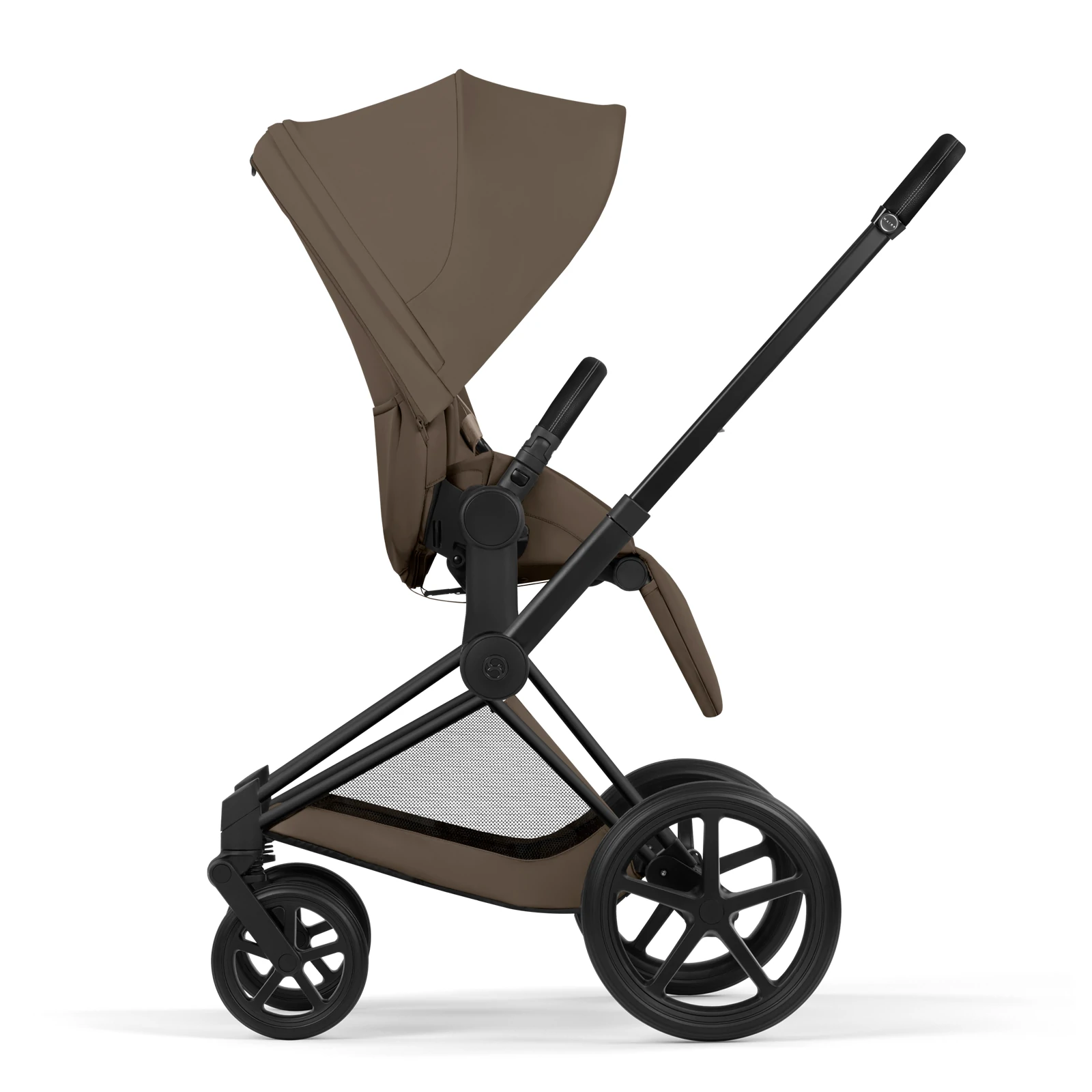 Cybex Priam 5.0 - wózek 4w1 | Coconut Brown - Matt Black (Comfort)