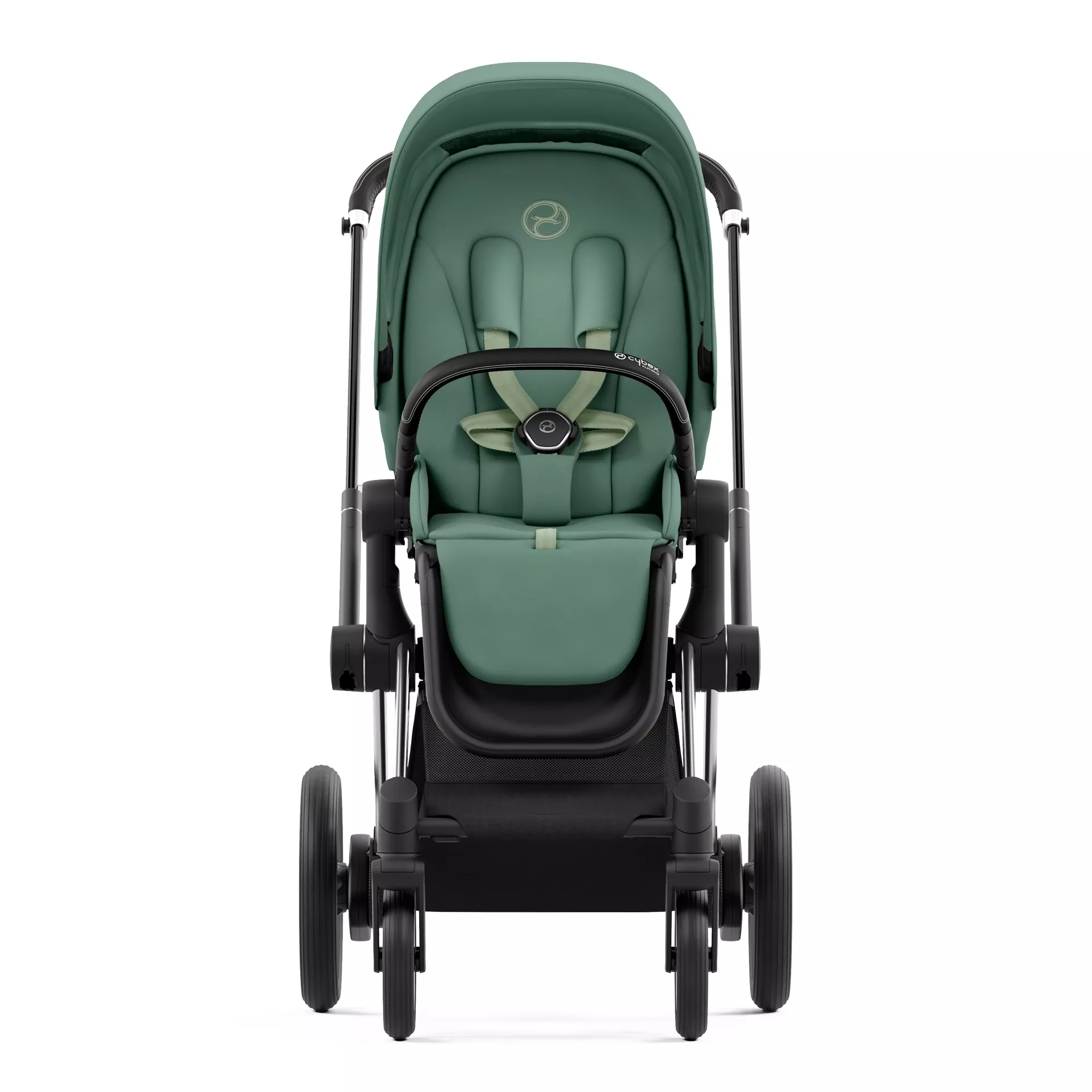 Cybex e-Priam 4.0 - 2w1 | Leaf Green (Chrome Black Frame) Cybex e-Priam 4.0 - 2w1 | Leaf Green (Chrome Black Frame)