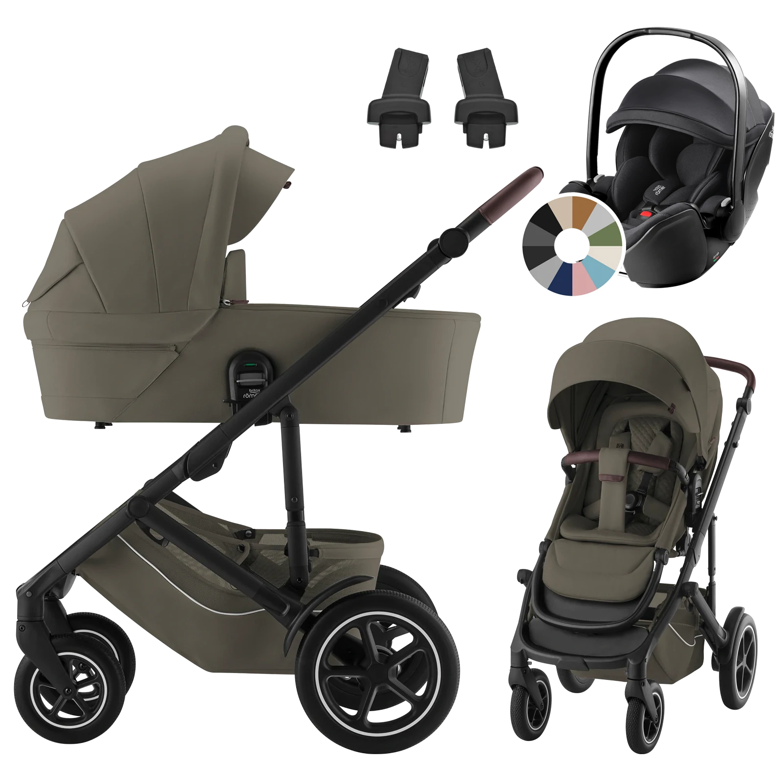 Britax Römer Smile 5Z + Britax Römer Baby-Safe Pro +GRATIS - 3w1 | Urban Olive Britax Römer Smile 5Z + Britax Römer Baby-Safe Pro +GRATIS - 3w1 | Urban Olive