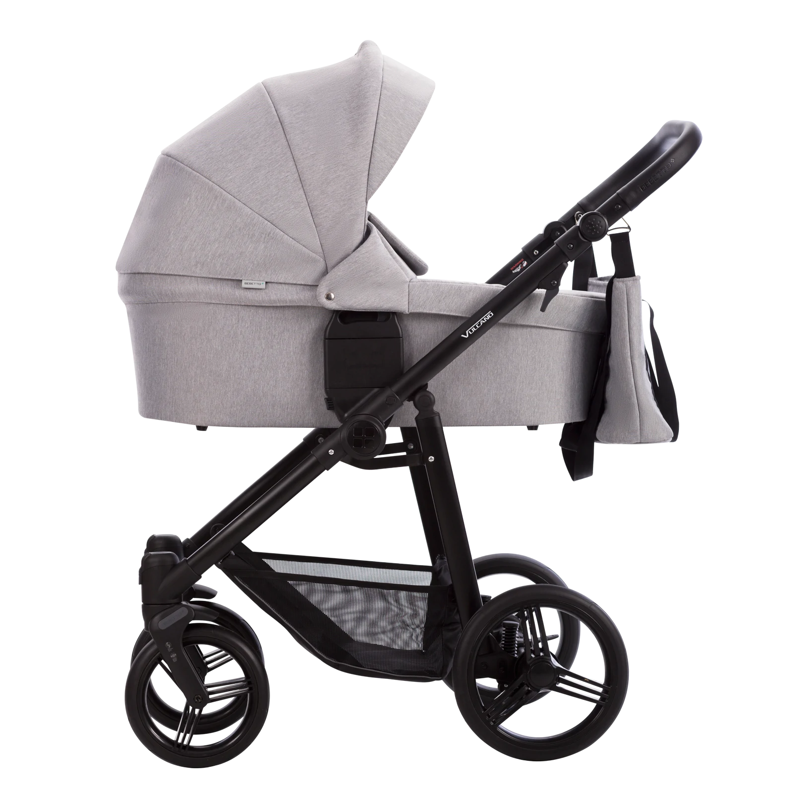 Bebetto Vulcano + Bebetto Cosmo 2.0 +GRATIS - 3w1 | 02 (Black Frame)