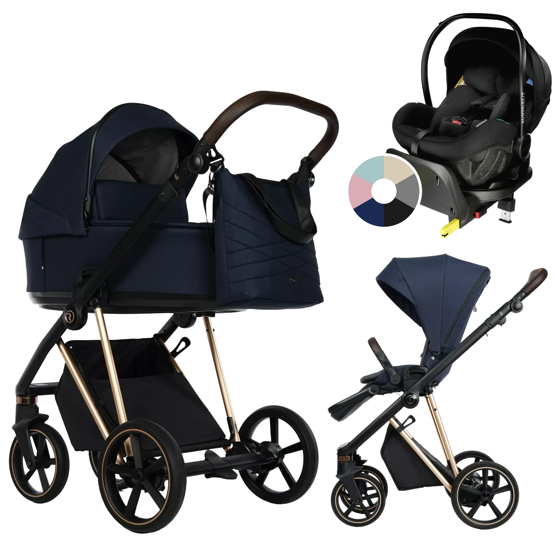 Roan Ivi 2.0 + Avionaut Pixel Pro 2.0 C + baza IQ Orbit +GRATIS - 4w1 | Mystic Blue Rosegold Roan Ivi 2.0 + Avionaut Pixel Pro 2.0 C + baza IQ Orbit +GRATIS - 4w1 | Mystic Blue Rosegold
