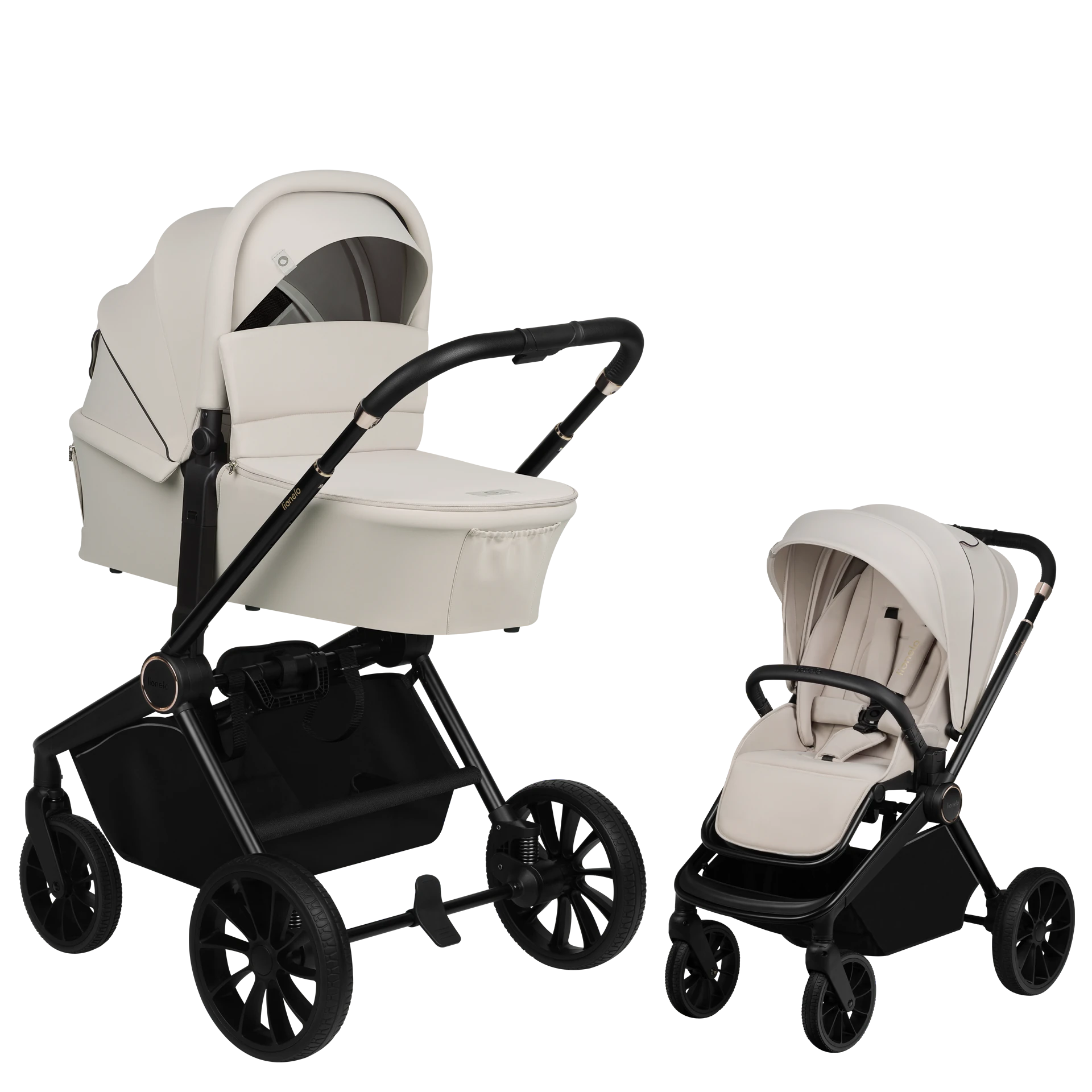 Lionelo Mika Plus - 2w1 | Beige Sand