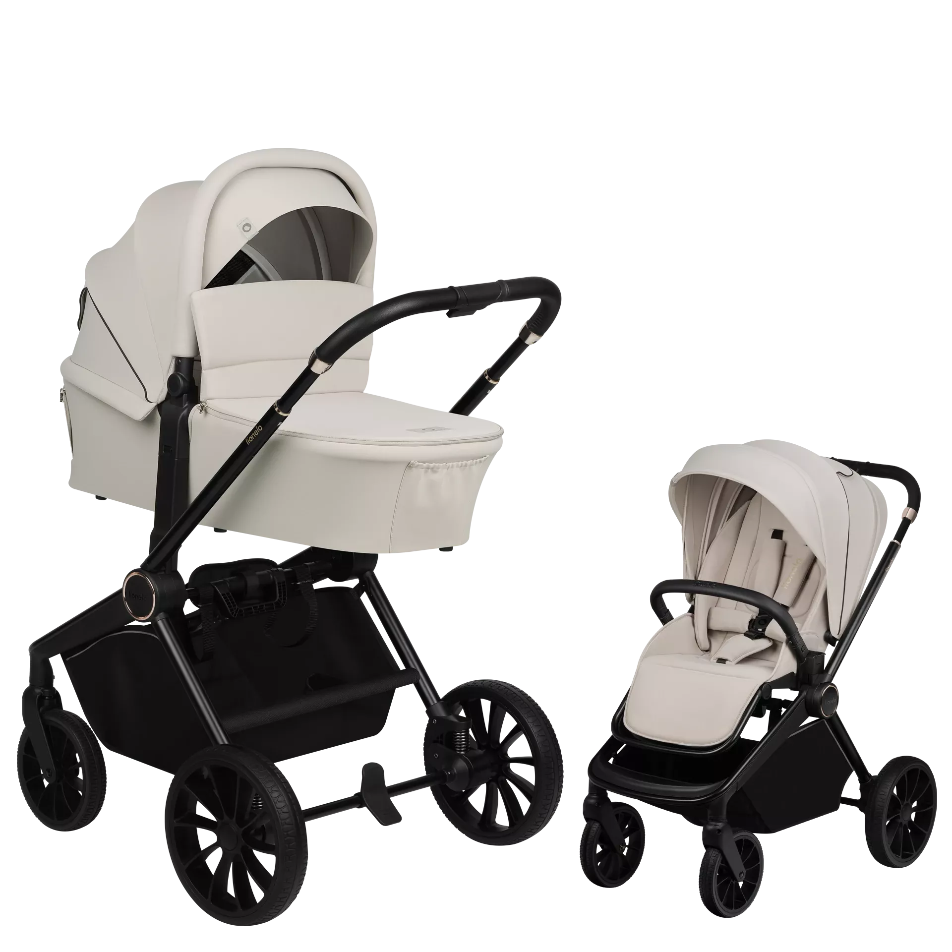 Lionelo Mika Plus - 2w1 | Beige Sand