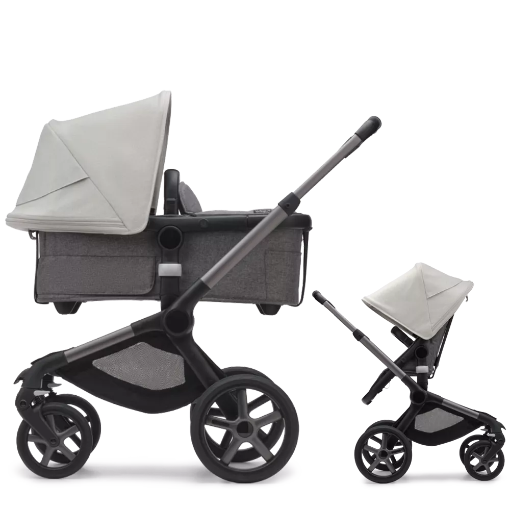 Bugaboo Fox 5 | Graphite-Grey Melange-Misty White