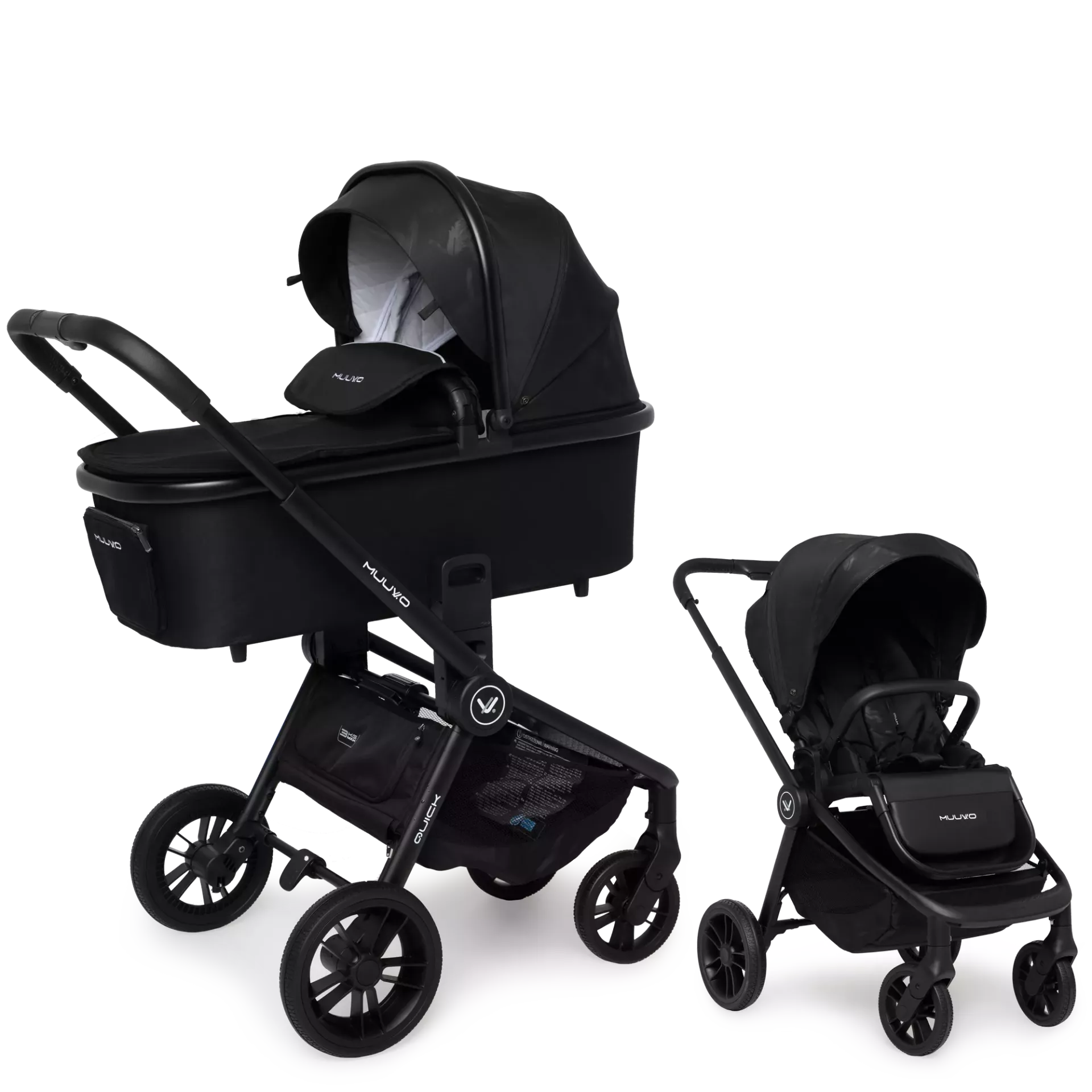 Muuvo Quick +GRATIS - 2w1 | Raven Black