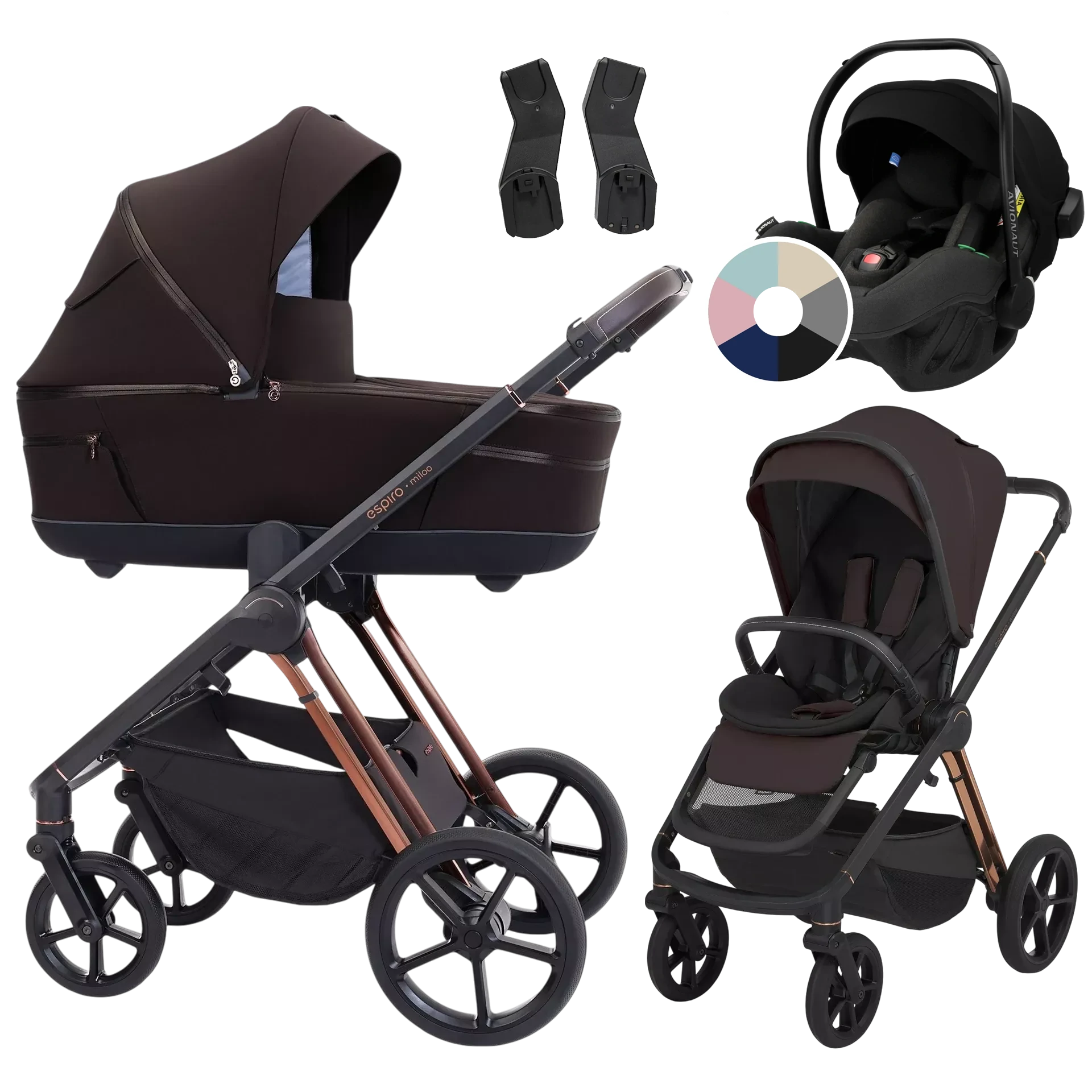 Espiro Miloo + Avionaut Pixel Pro 2.0 C +GRATIS - 3w1 | 208 Excellent Chocolate