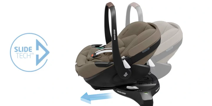 maxi-cosi pebble 360 pro2 zestaw funkcja wysuwania bazy