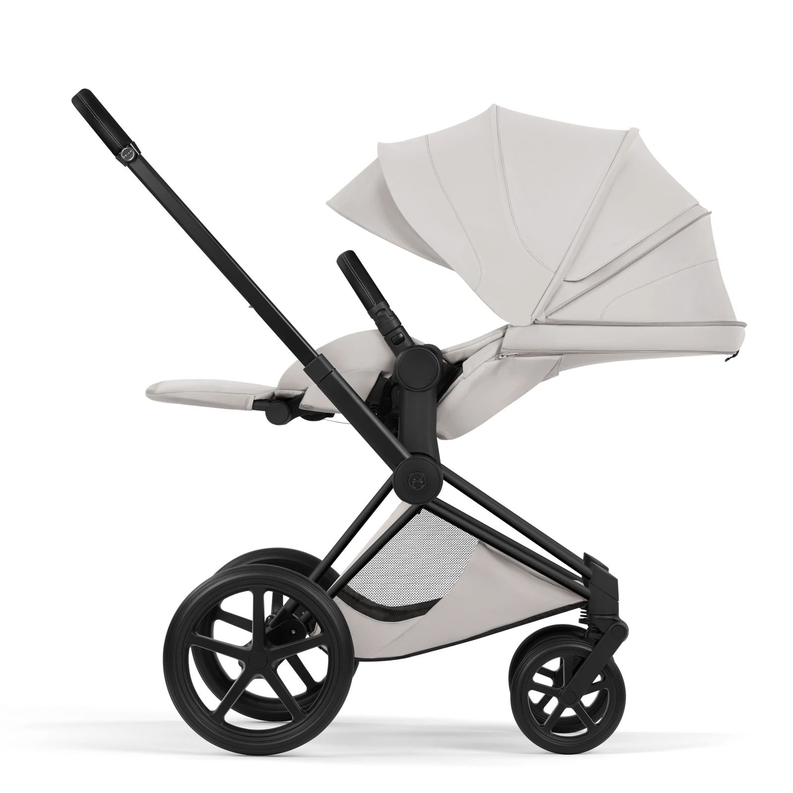 Cybex Priam 5.0 - wózek 4w1 | City Grey - Matt Black (Style)