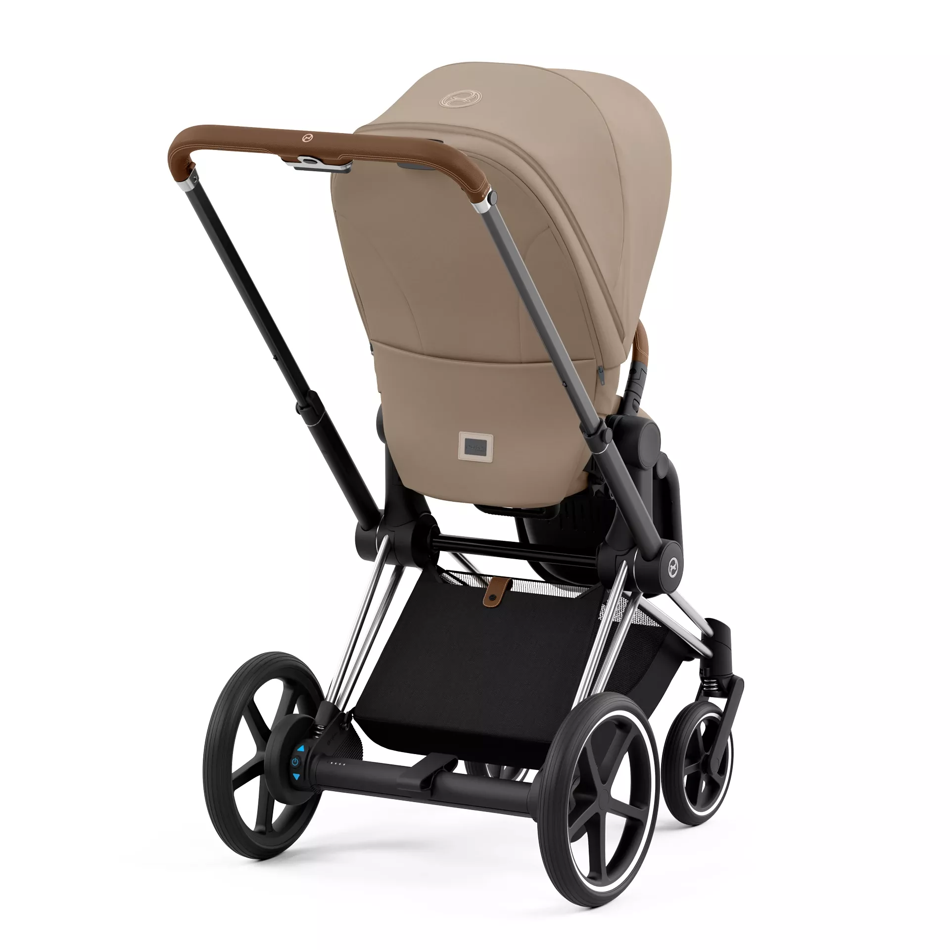 Cybex e-Priam 4.0 - 2w1 | Cozy Beige (Chrome Brown Frame) Cybex e-Priam 4.0 - 2w1 | Cozy Beige (Chrome Brown Frame)