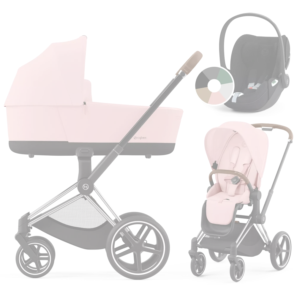Peach Pink (Chrome Brown Frame)