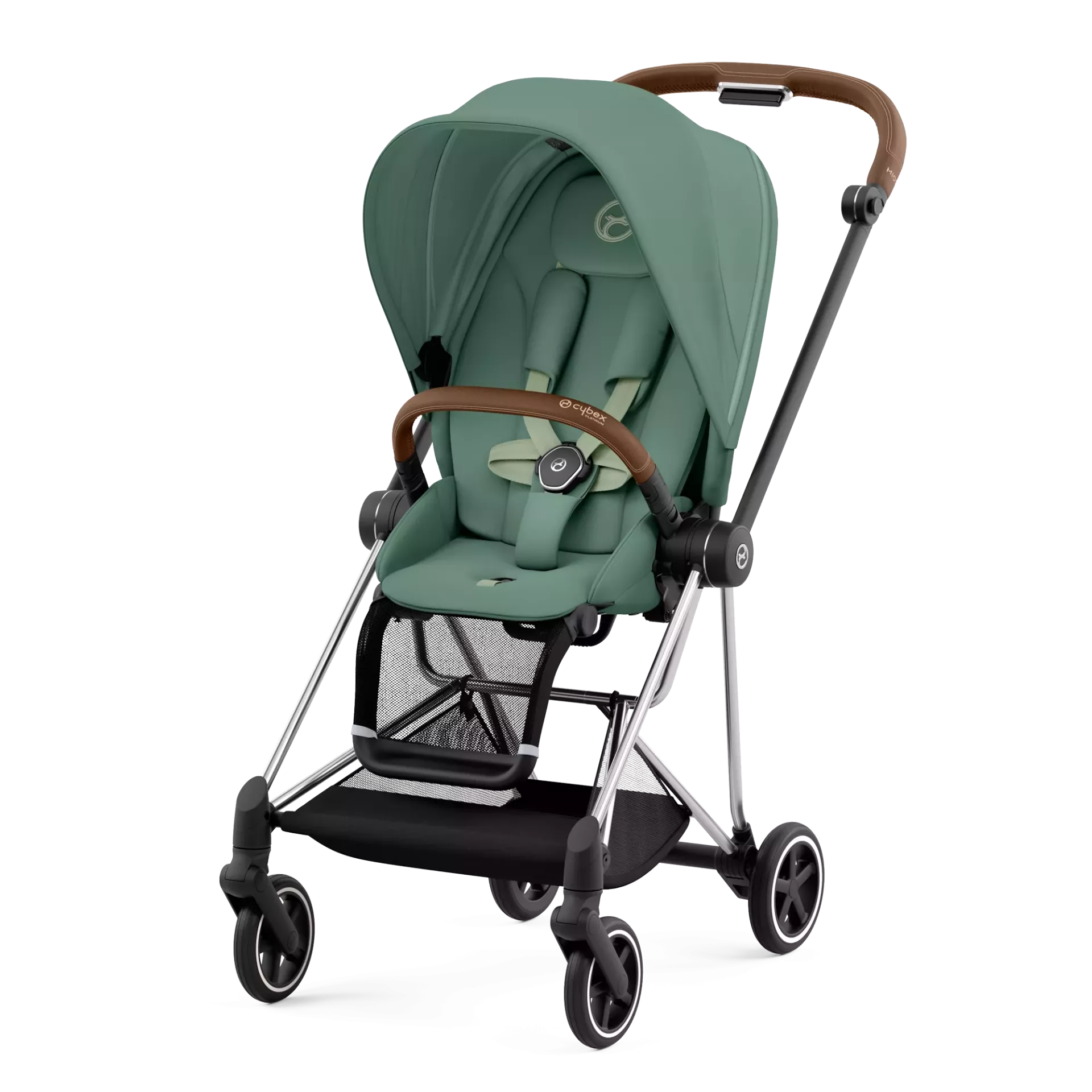 Cybex Mios 3.0 | Leaf Green (Chrome Brown Frame)