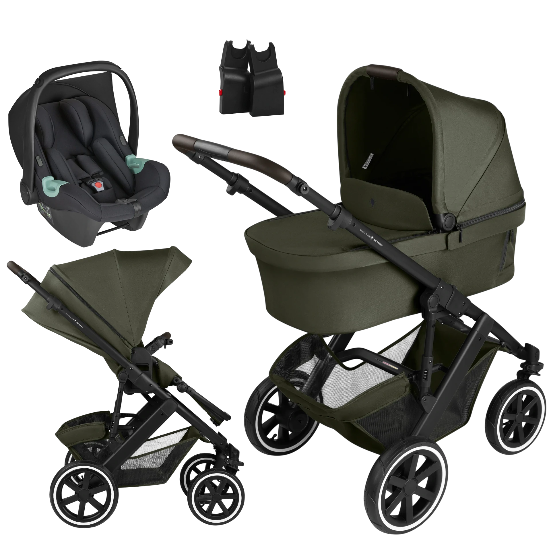 ABC Design Salsa 5 Air + ABC Design Tulip +GRATIS - 3w1 | Avocado