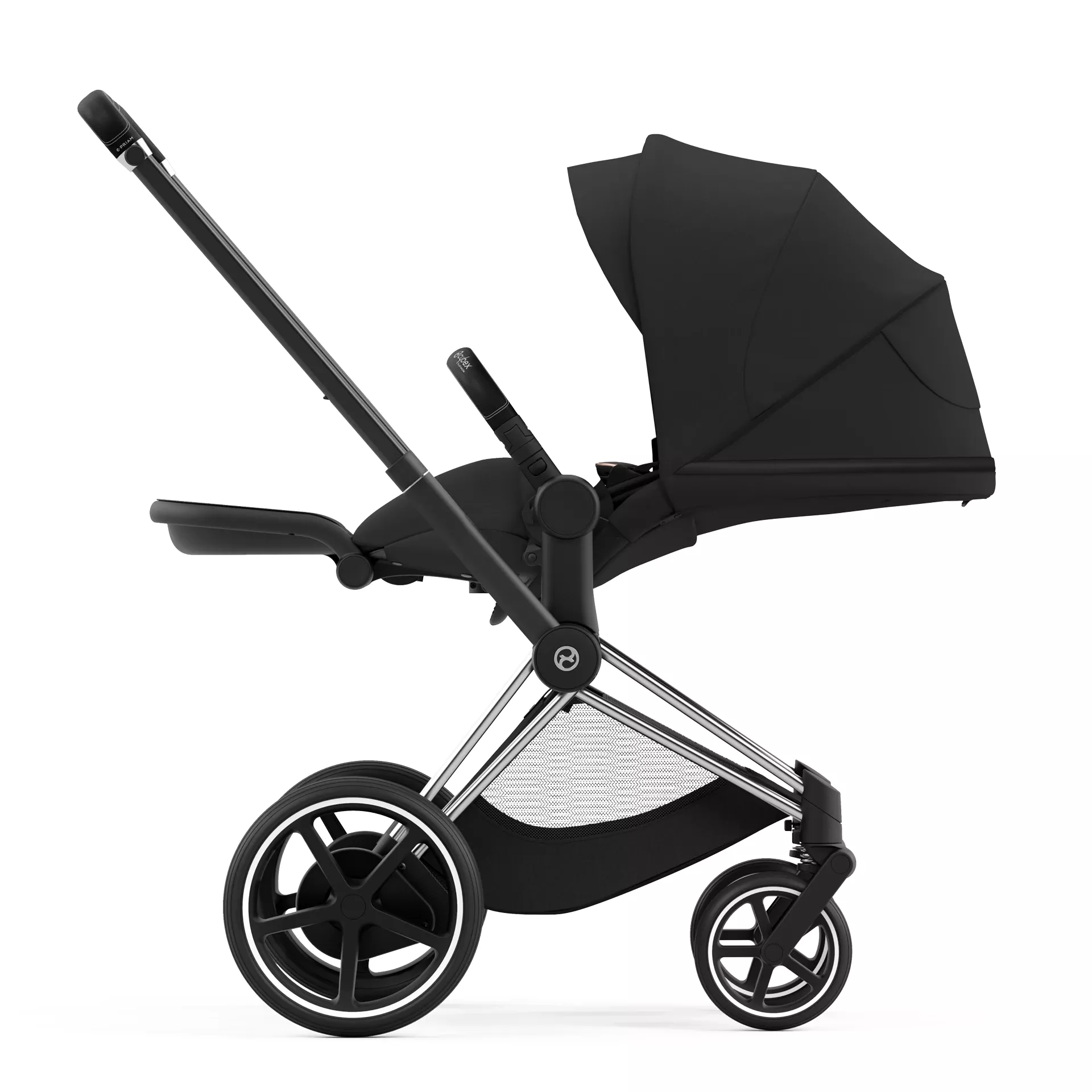 Cybex e-Priam 4.0 - 2w1 | Sepia Black (Chrome Black Frame) Cybex e-Priam 4.0 - 2w1 | Sepia Black (Chrome Black Frame)