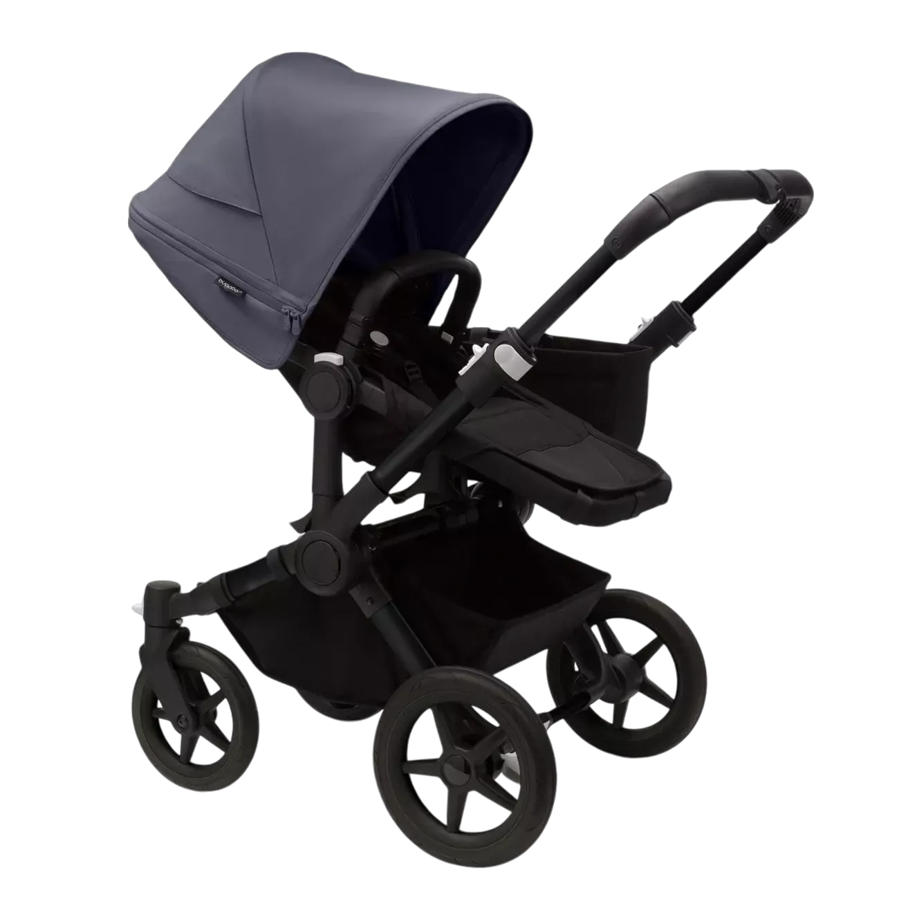 Bugaboo Donkey 5 Mono | Black-Midnight Black-Stormy Blue