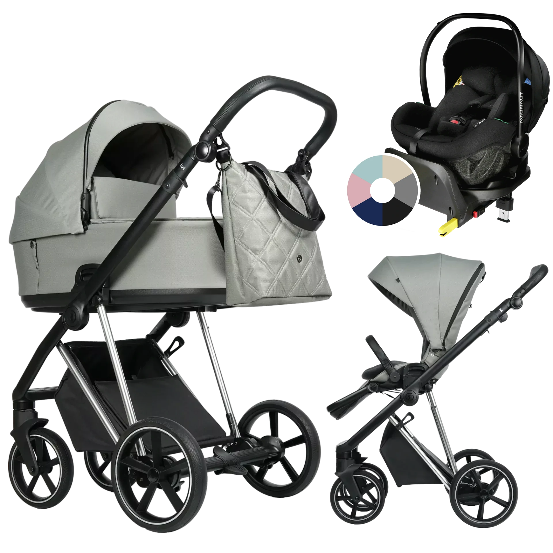 Roan Ivi 2.0 + Avionaut Pixel Pro 2.0 C + baza IQ Orbit +GRATIS - 4w1 | Tea Leaf
