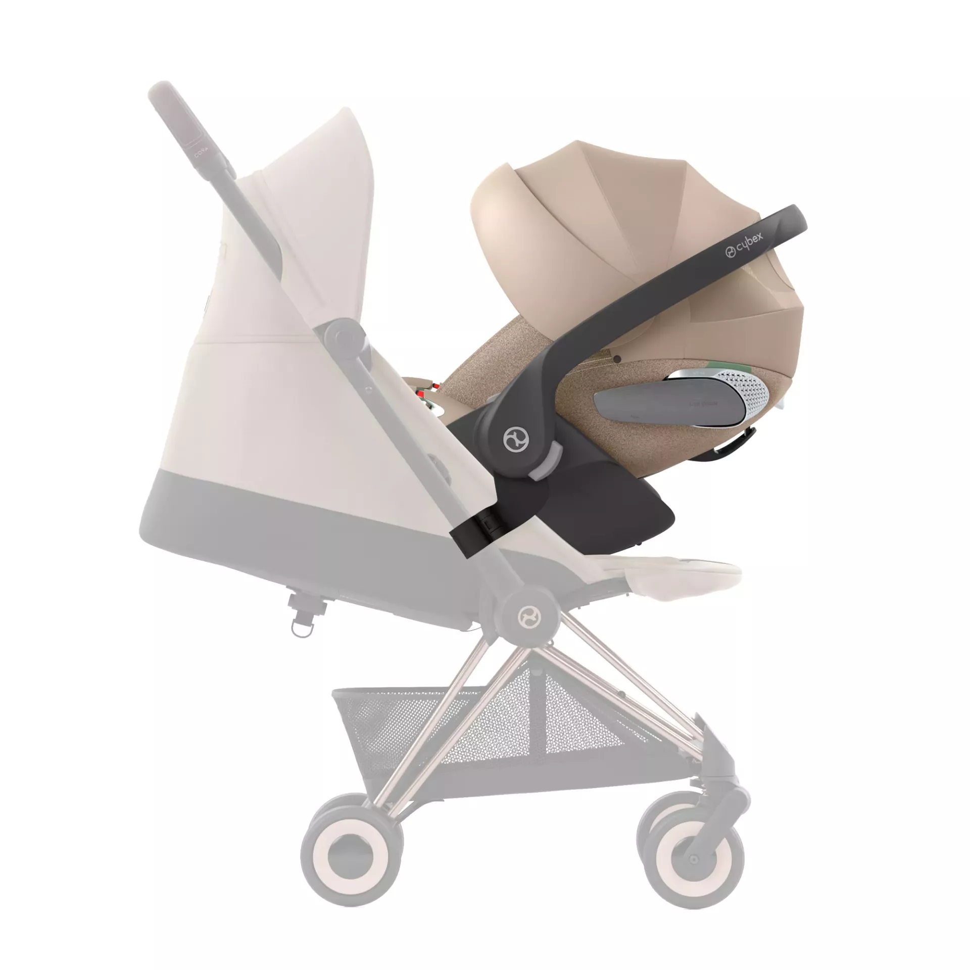 Cybex Cloud T i-Size + baza Cybex Base T | Cozy Beige (Plus)