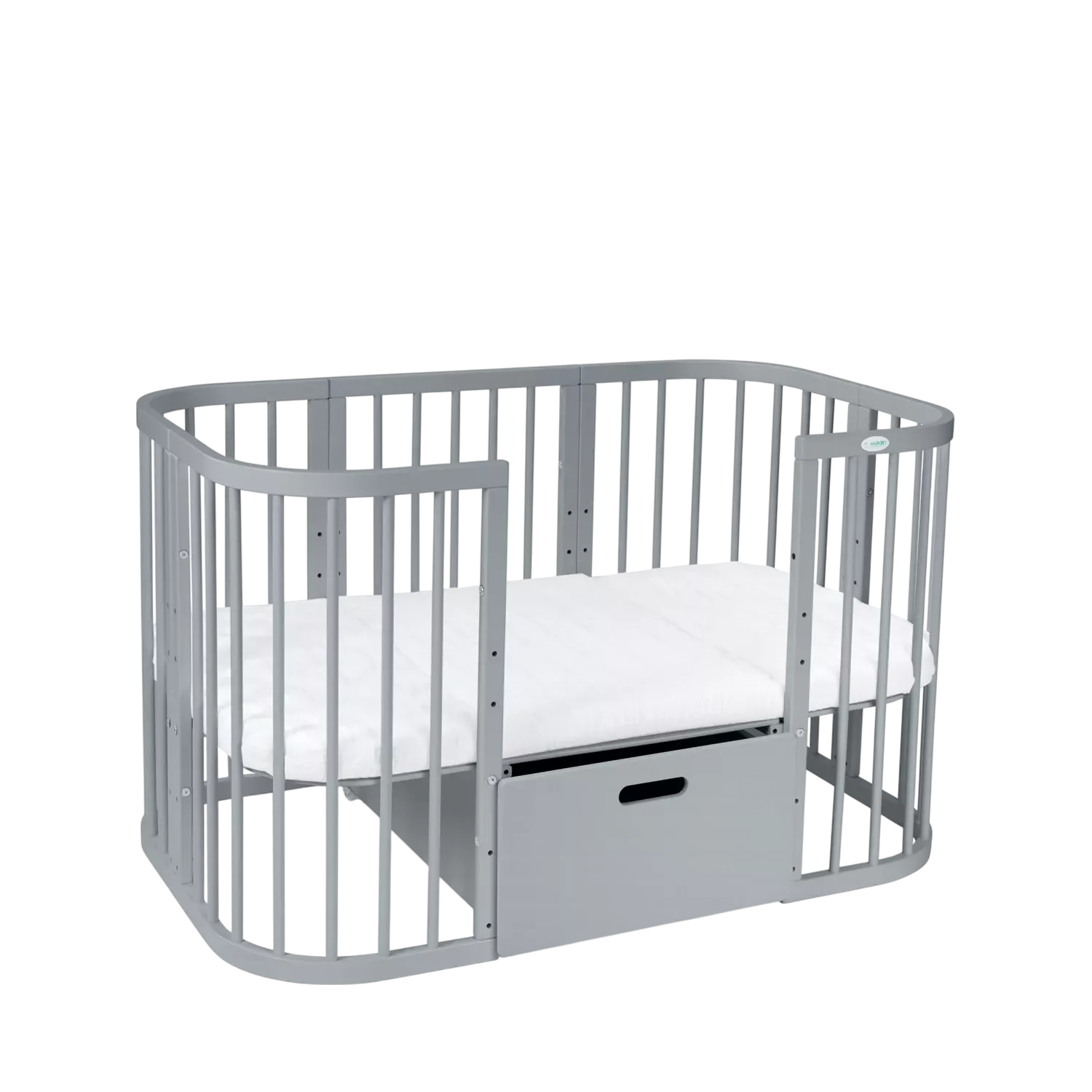 Szuflada Waldin do łóżeczka 7w1 | Grey