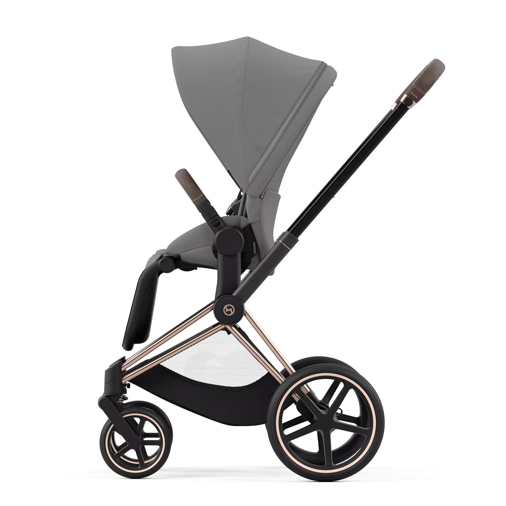 Cybex Priam 4.0 | Mirage Grey (Rosegold Frame)