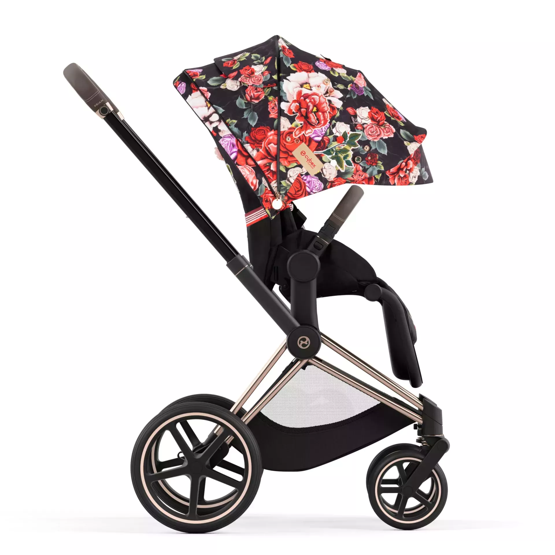 Cybex Priam 4.0 | Spring Blossom Dark - Fashion Collection Cybex Priam 4.0 | Spring Blossom Dark - Fashion Collection