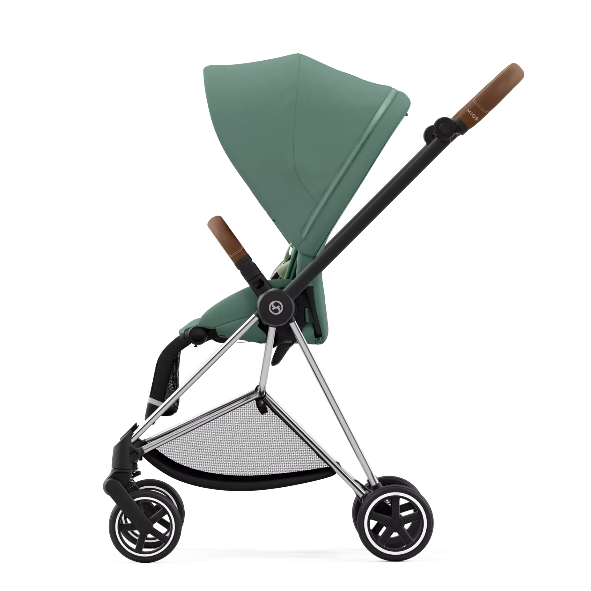 Cybex Mios 3.0 | Leaf Green (Chrome Brown Frame)