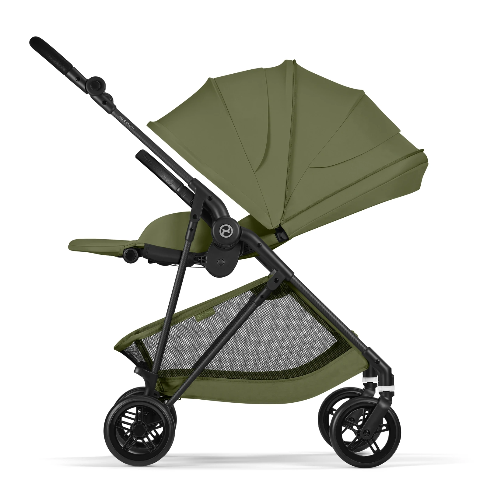 Cybex Melio Carbon | Moss Green