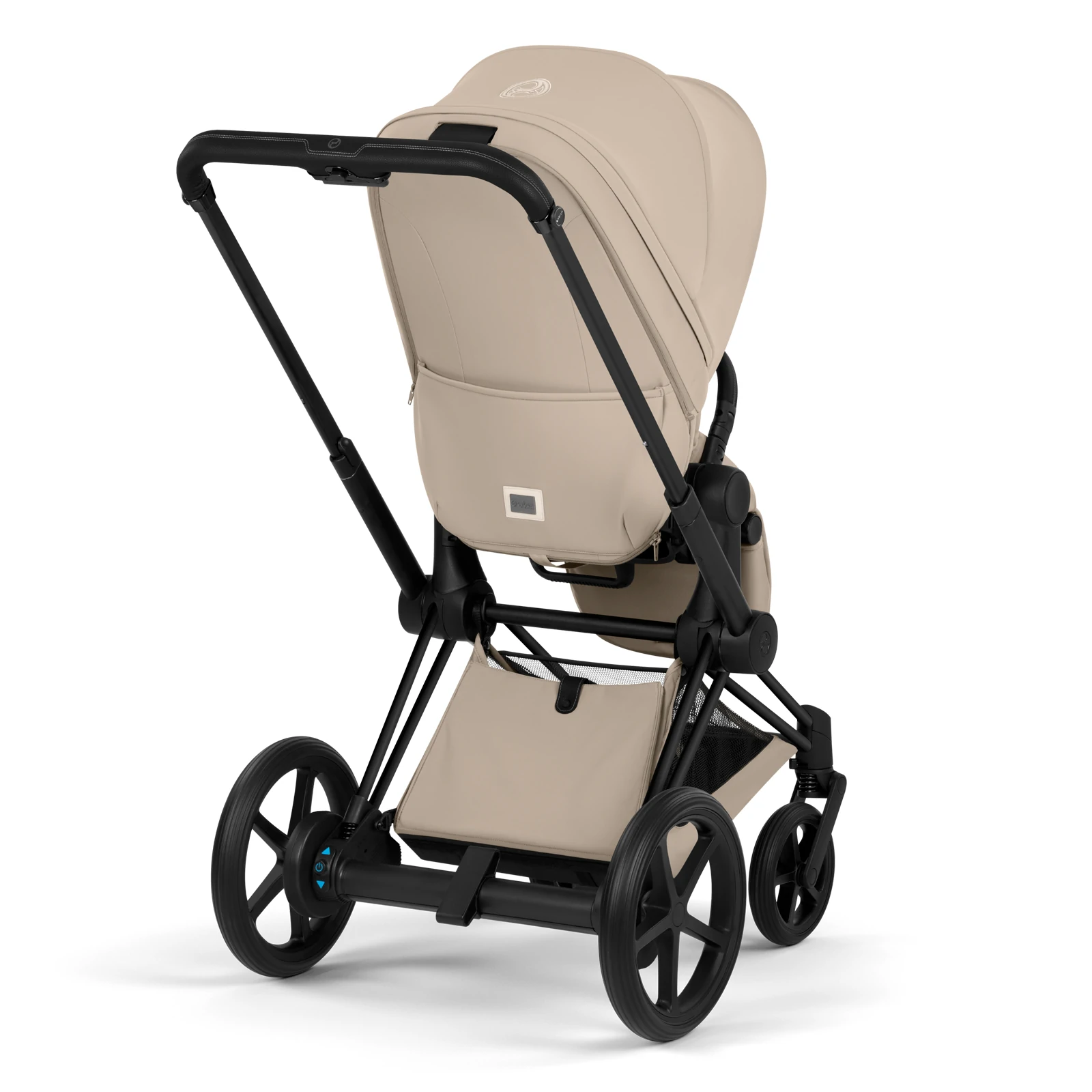 Cybex e-Priam 5.0 - wózek 2w1 | Cozy Beige - Matt Black (Comfort)