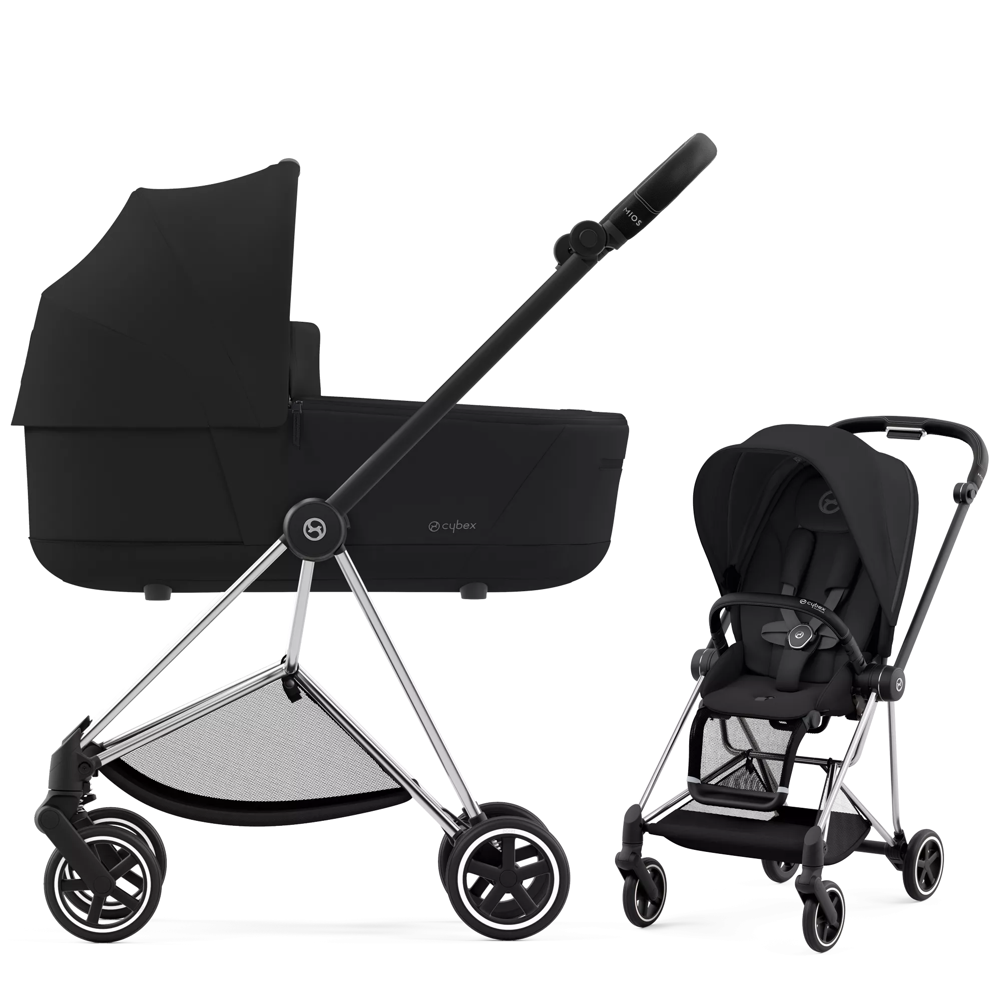 Cybex Mios 3.0 - 2w1 | Sepia Black (Chrome Black Frame)