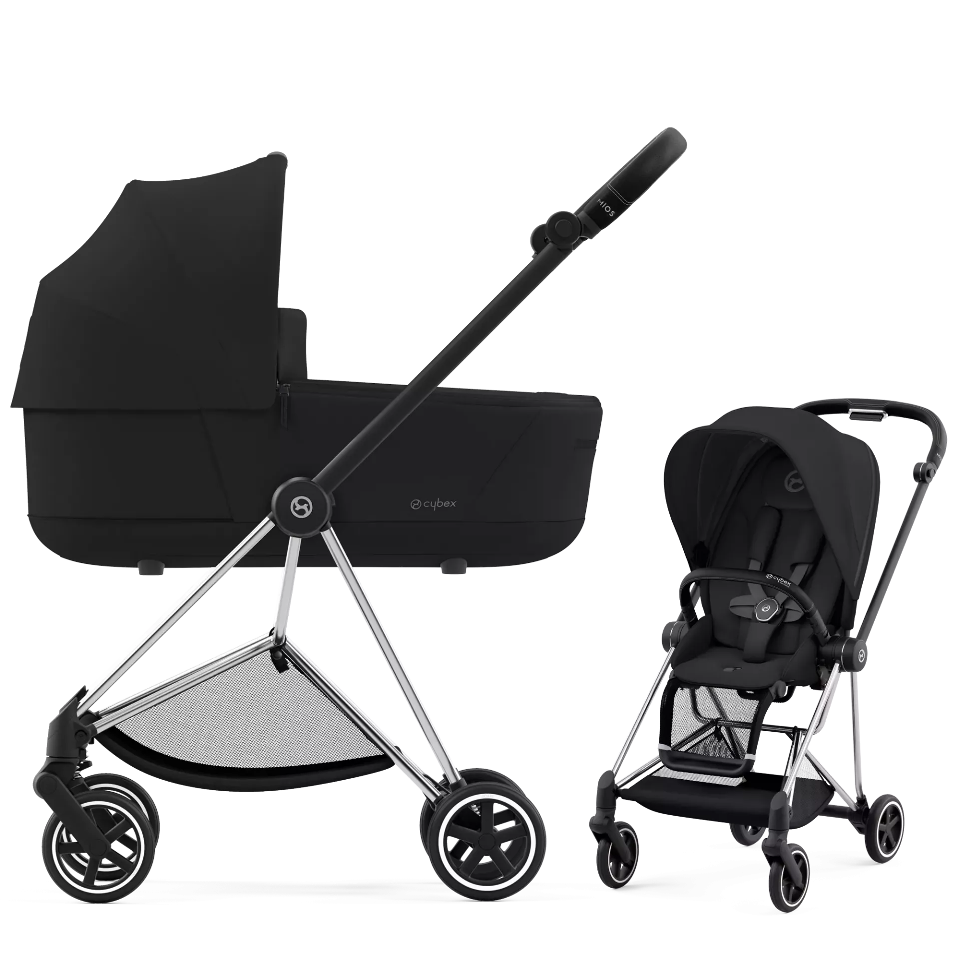 Cybex Mios 3.0 - 2w1 | Sepia Black (Chrome Black Frame)