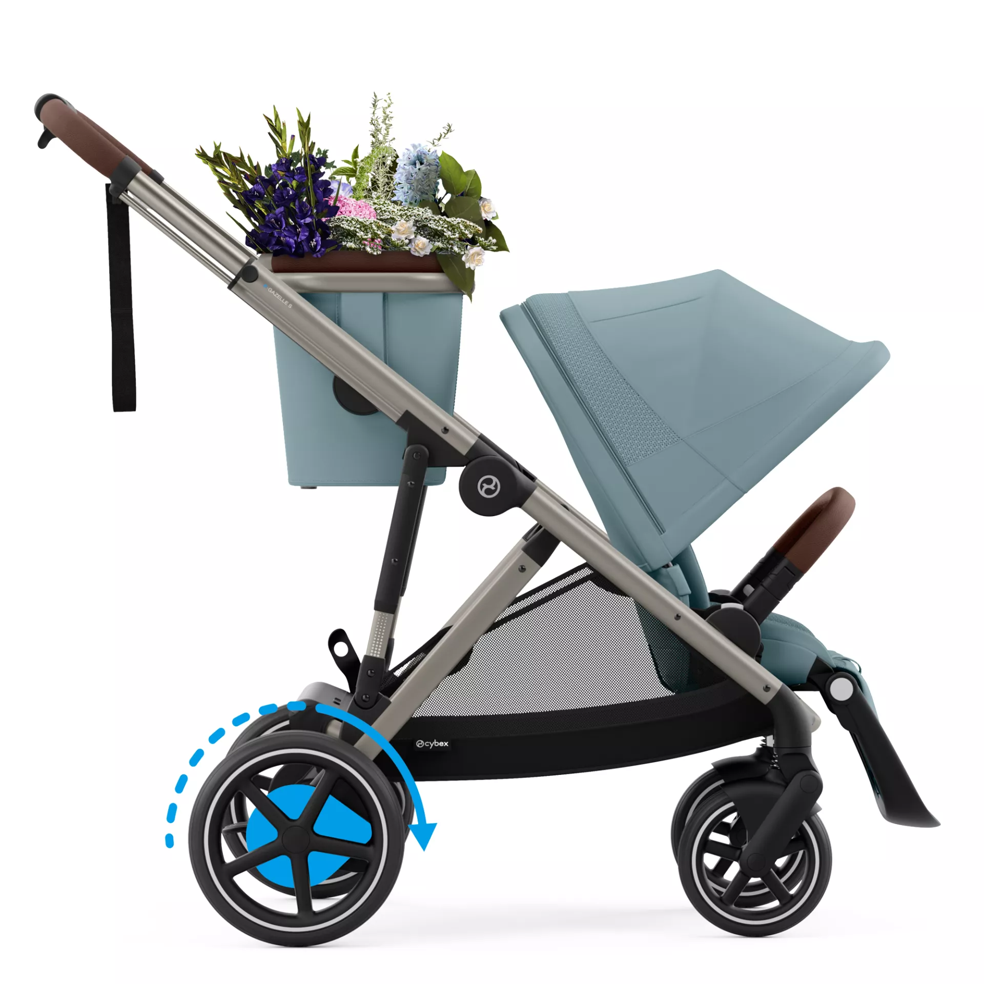 Cybex e-Gazelle S - 2w1 | Stormy Blue Cybex e-Gazelle S - 2w1 | Stormy Blue