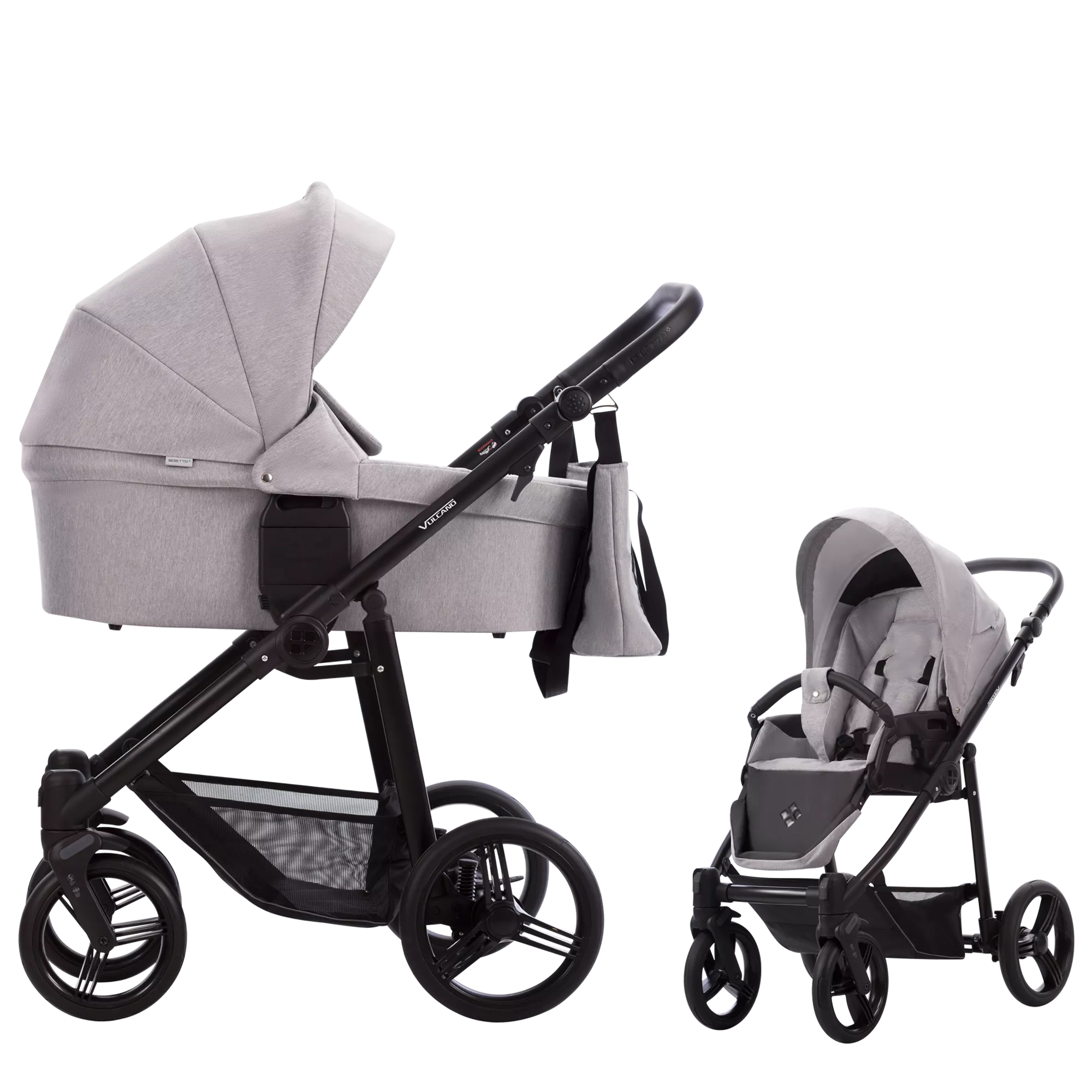 Bebetto Vulcano - 2w1 | 02 (Black Frame) Bebetto Vulcano - 2w1 | 02 (Black Frame)