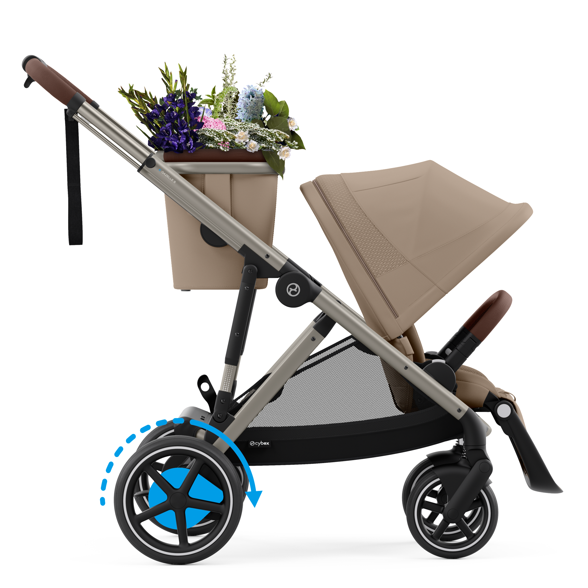 Cybex e-Gazelle S Duo | Almond Beige Cybex e-Gazelle S Duo | Almond Beige