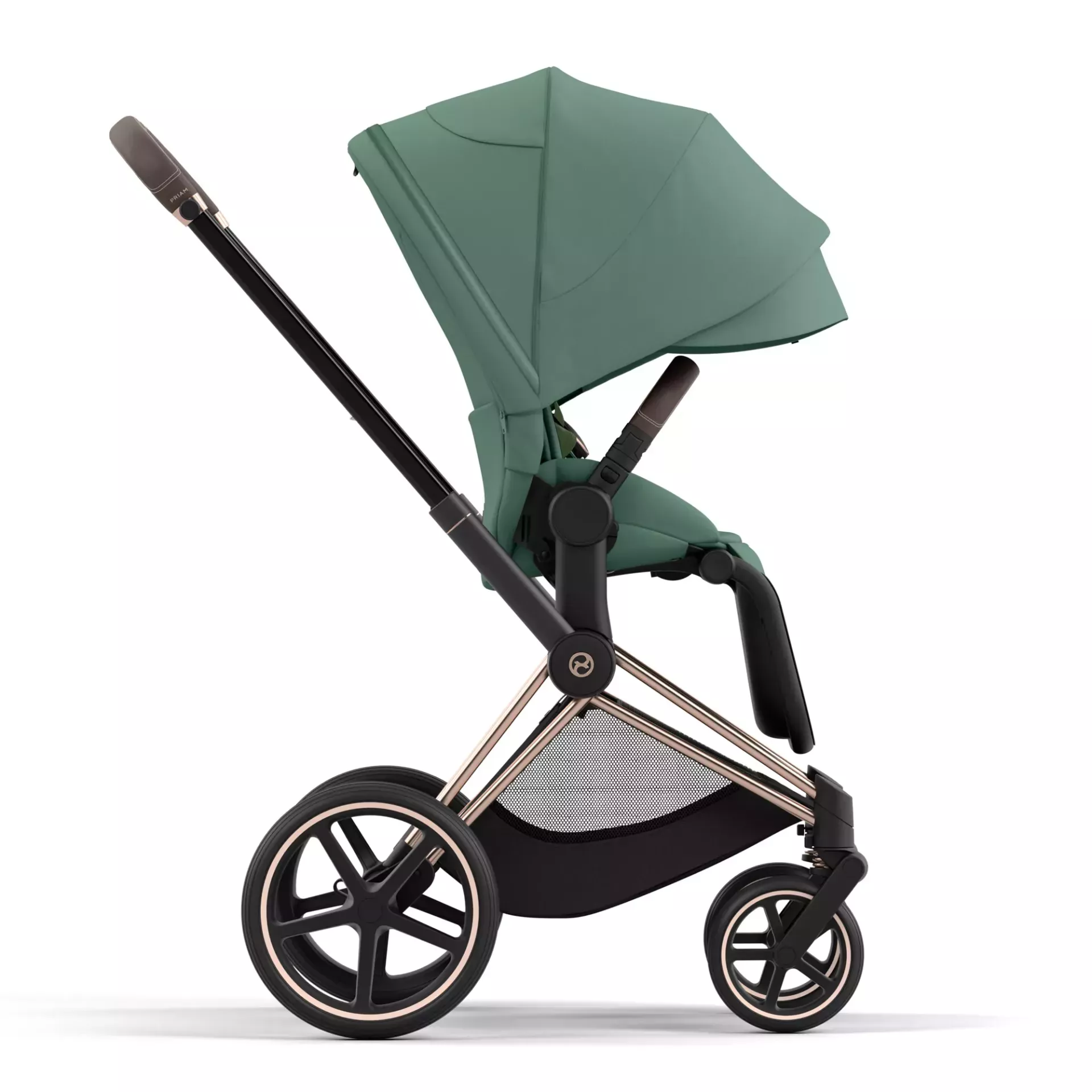Cybex Priam 4.0 | Leaf Green (Rosegold Frame) Cybex Priam 4.0 | Leaf Green (Rosegold Frame)