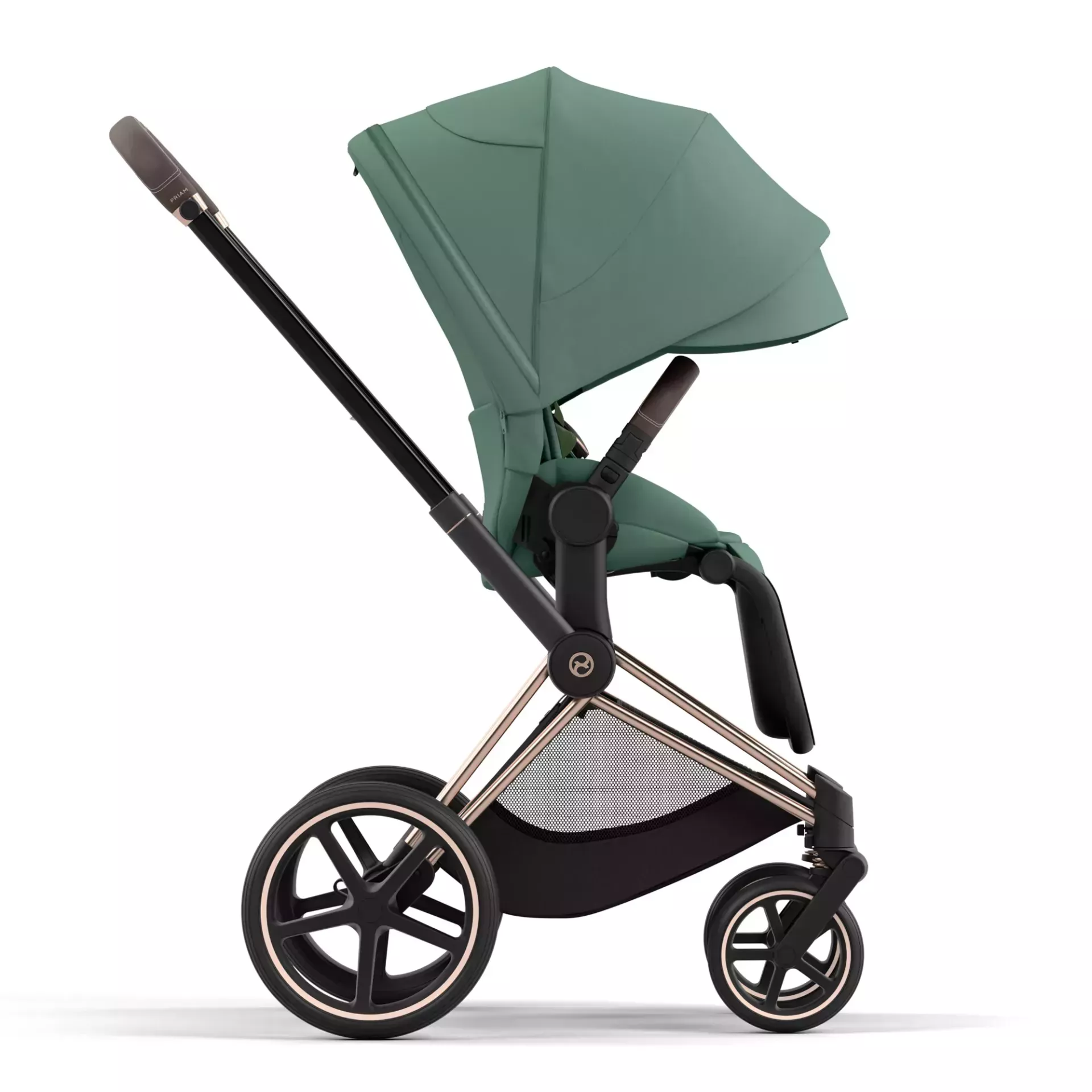 Cybex Priam 4.0 | Leaf Green (Rosegold Frame) Cybex Priam 4.0 | Leaf Green (Rosegold Frame)