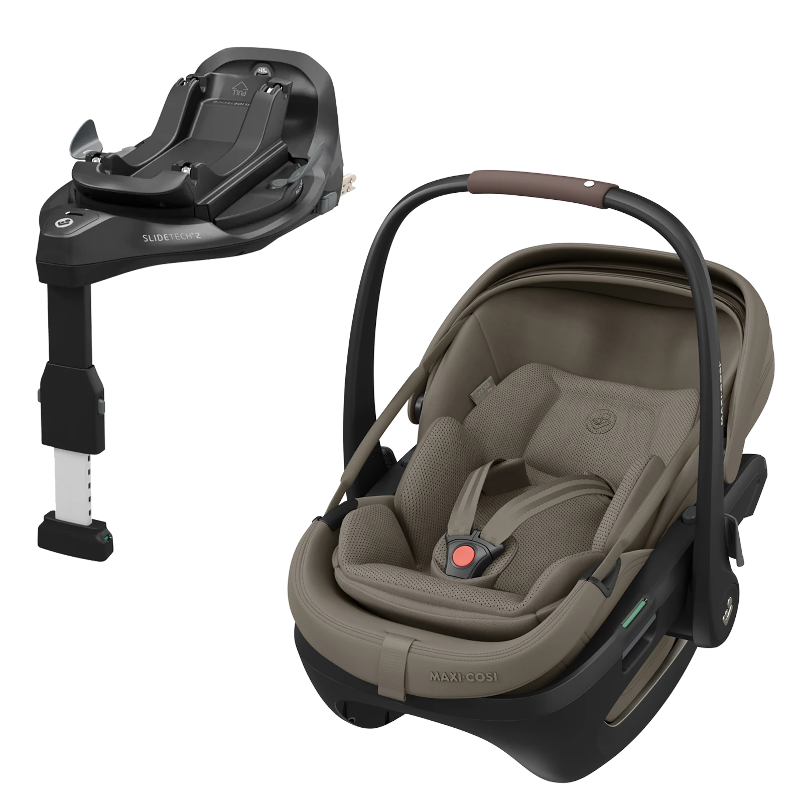 Maxi-Cosi Coral Slide Pro + baza FamilyFix Slide Pro | Sapphire Sand