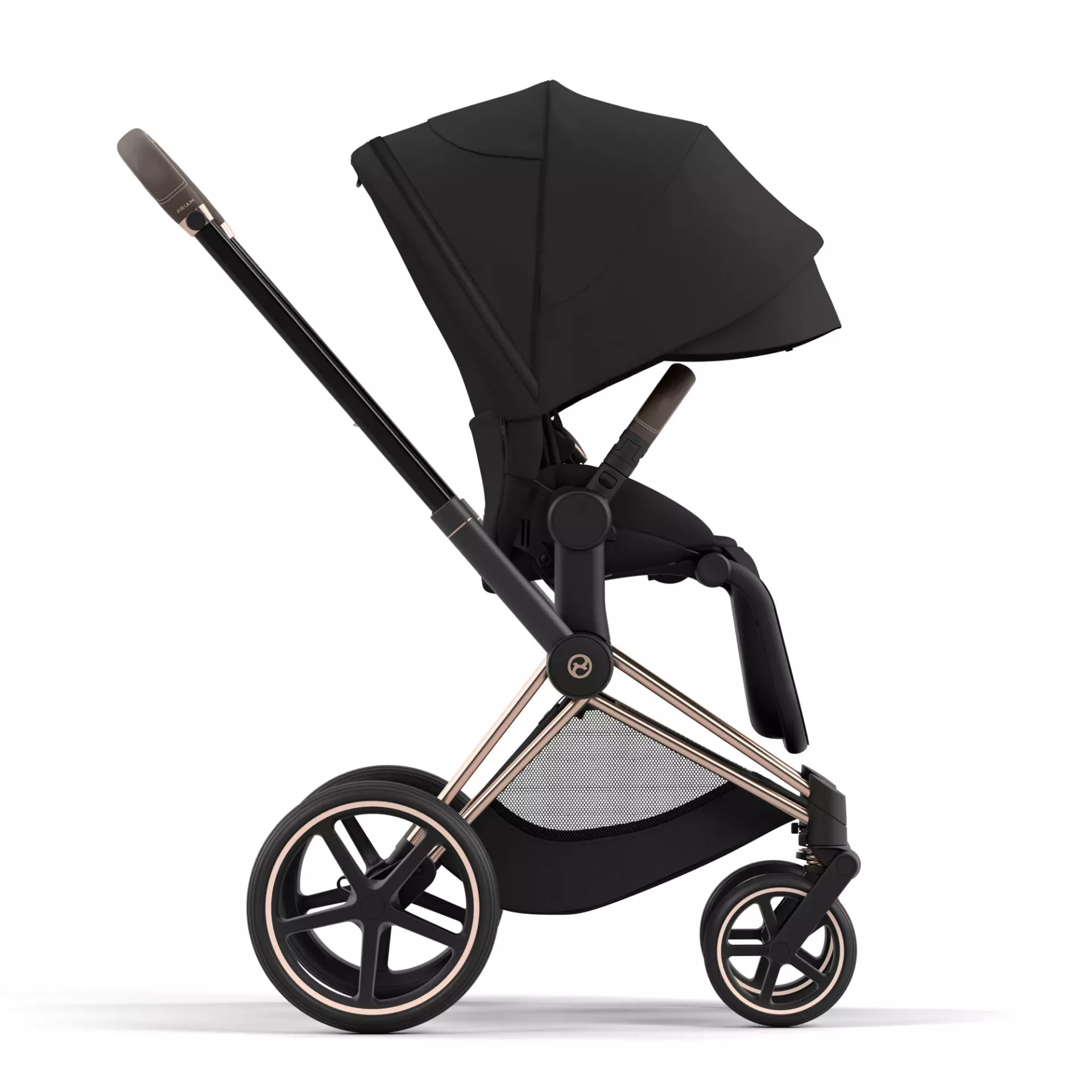 Cybex Priam 4.0 - 2w1 | Sepia Black (Rosegold Frame)